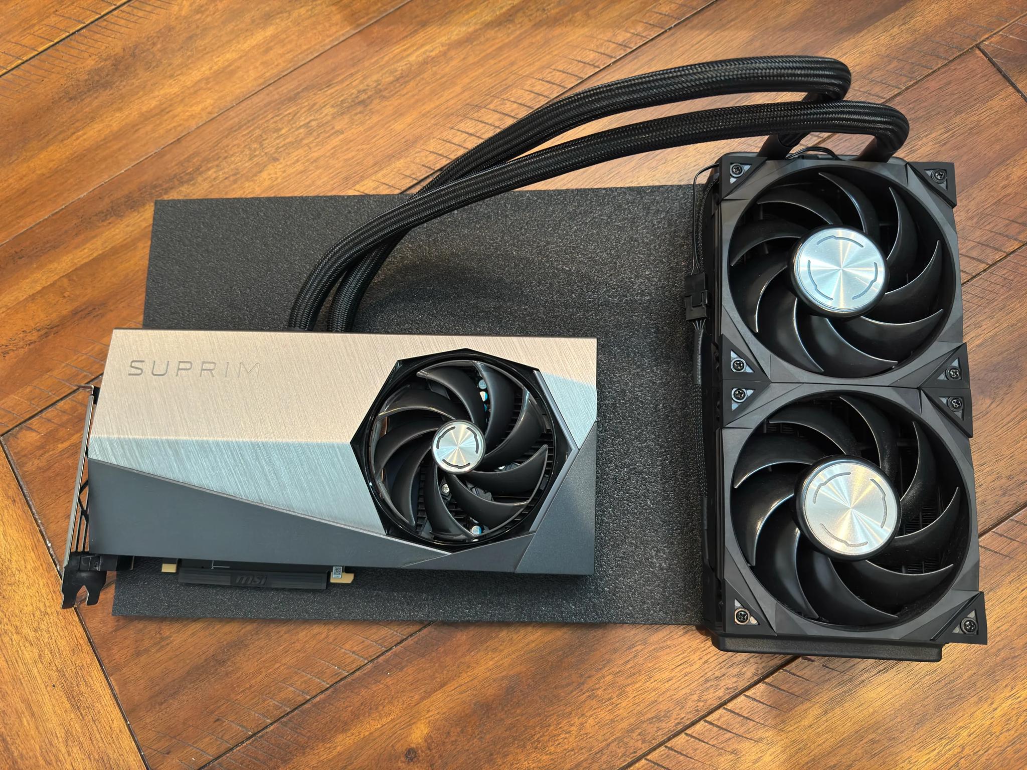 MSI GeForce RTX 4090 SUPRIM LIQUID X 24GB GDDR6X Graphics Card