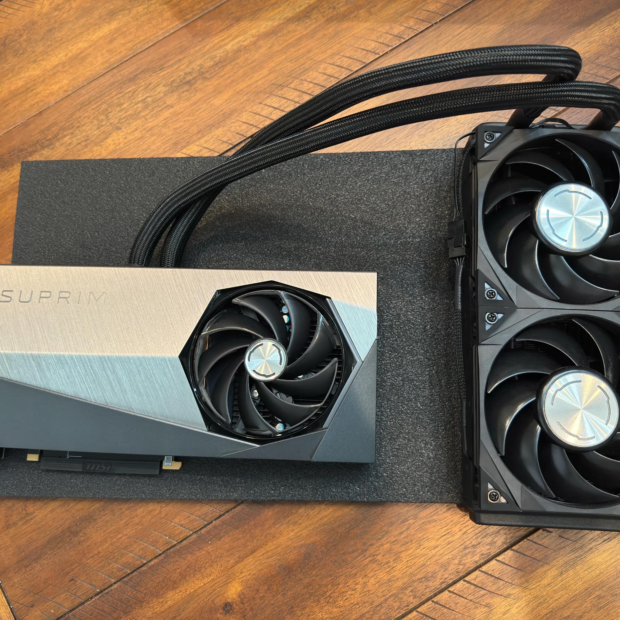 MSI GeForce RTX 4090 SUPRIM LIQUID X 24GB GDDR6X Graphics Card