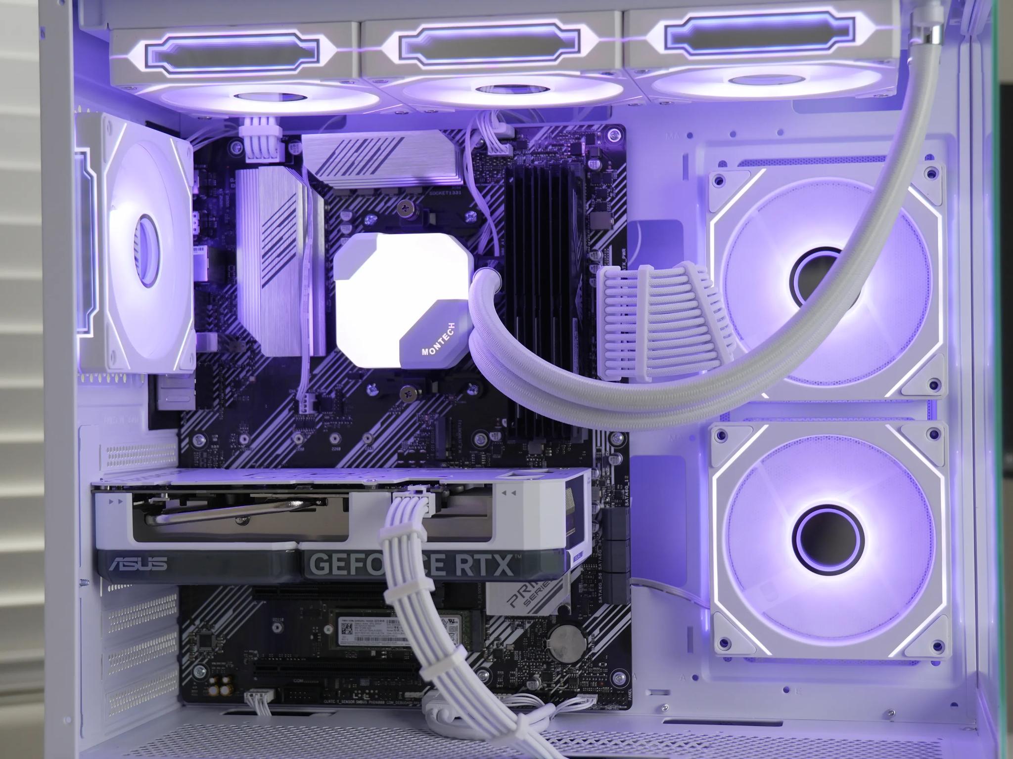 RTX 4060 | RYZEN 7 3700X | 32GB RAM | 1TB SSD | Wifi + BT | Windows 11 - Water Cooled Gaming PC