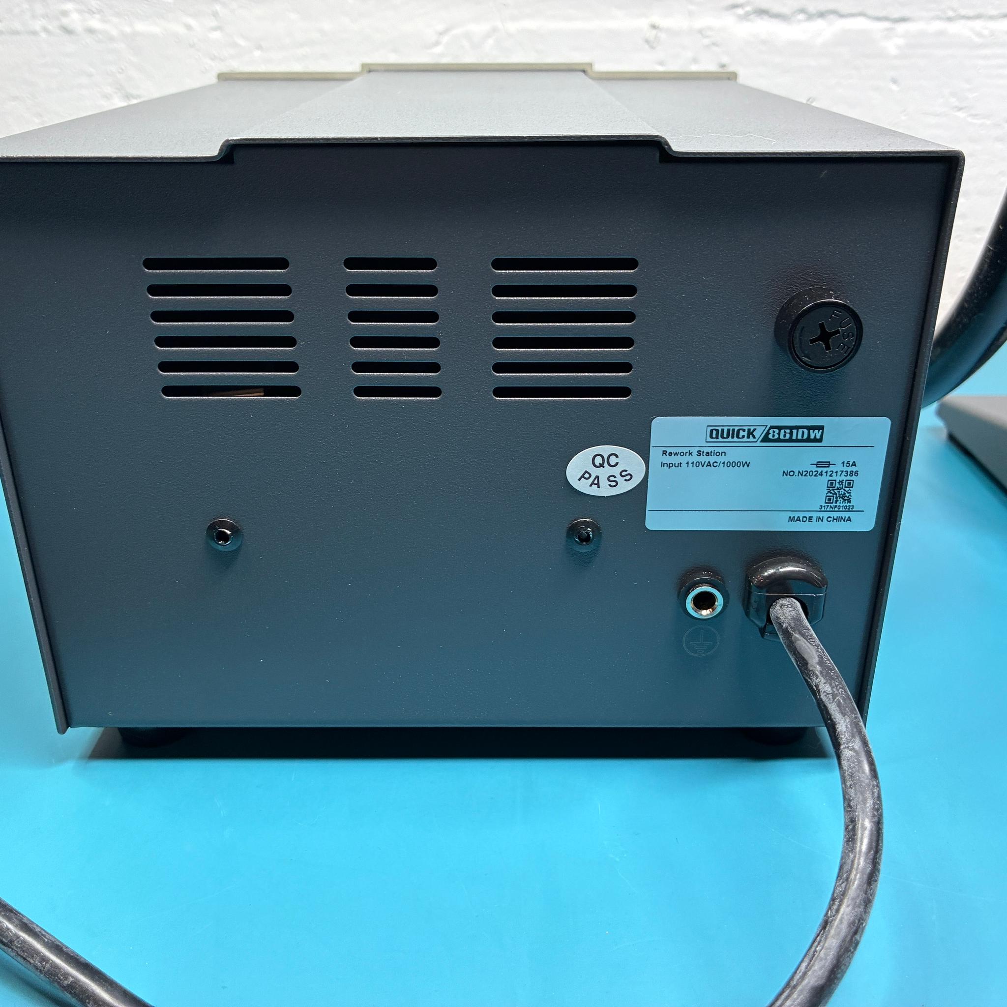QUICK 861DW 1000W Hot Air Rework Station (Electronics Lab Equipment)