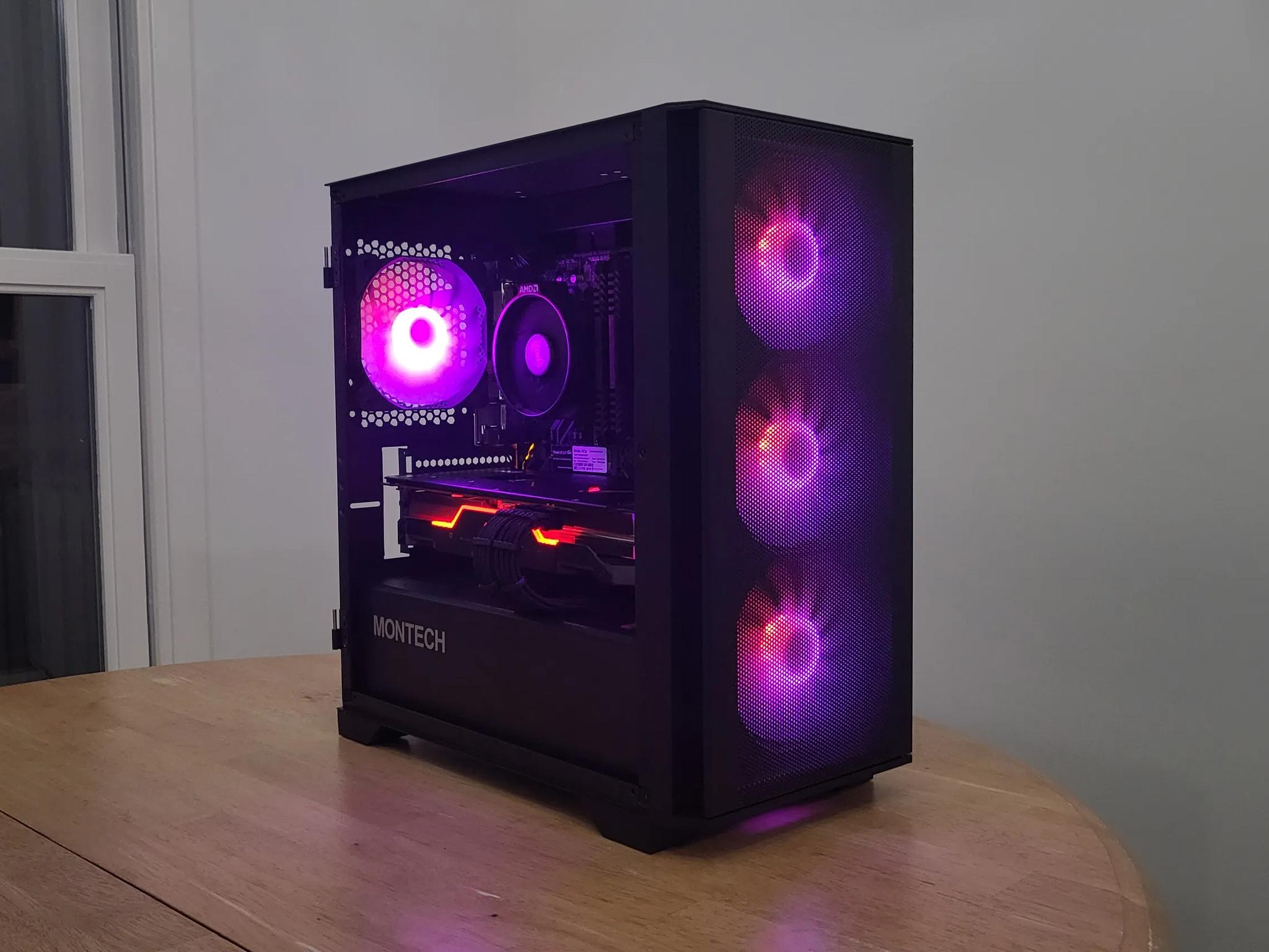 BIG SALE! "Blackout" RX 5700 XT Ryzen 5 3600 Gaming/Streaming PC