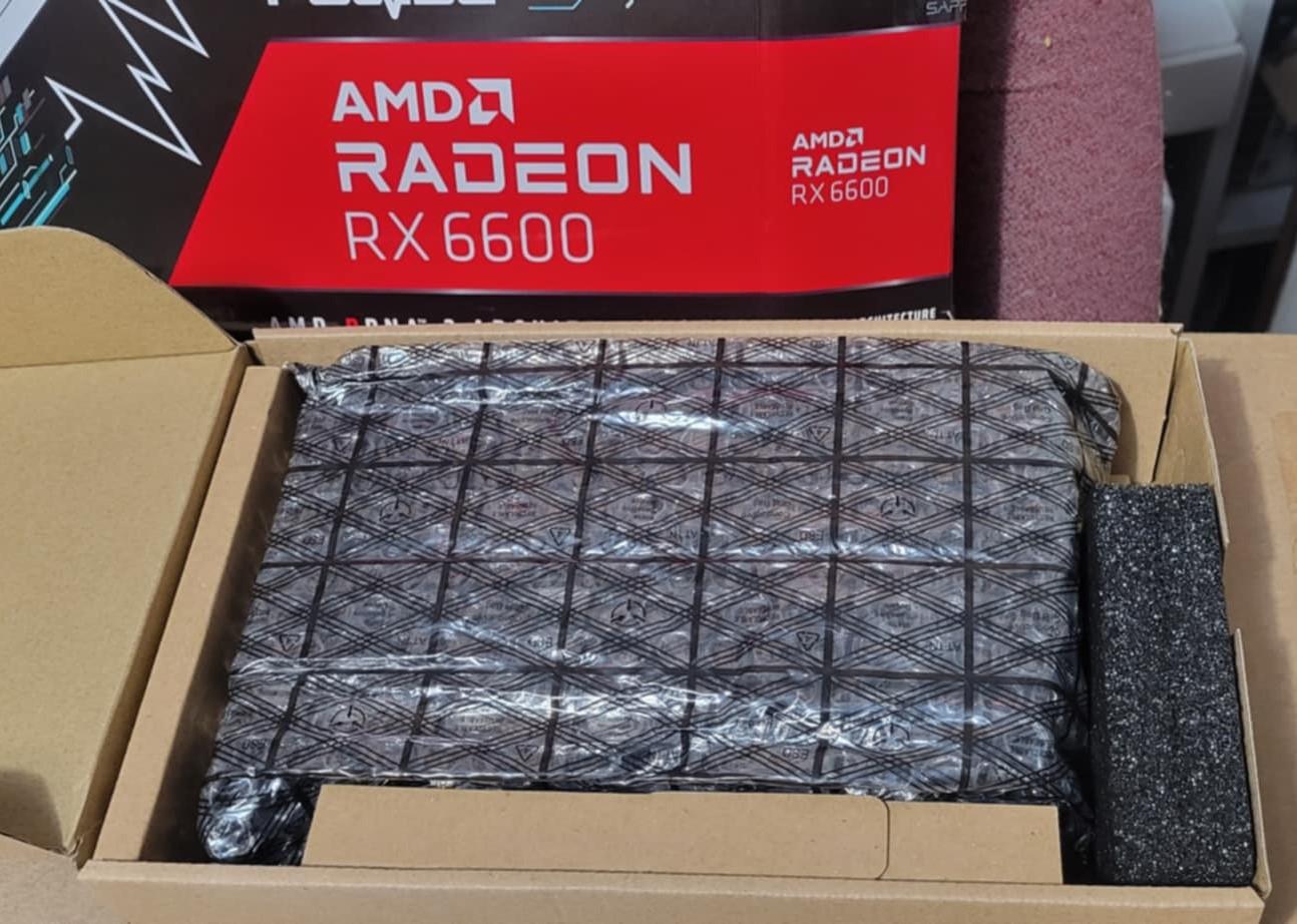 Sapphire Pulse 6600 8GB GPU