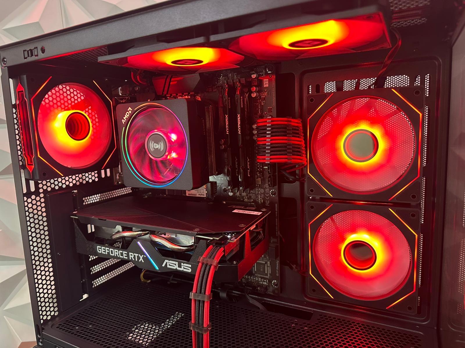 🖤❤️ | RTX Gaming PC | RTX 2060 / Ryzen 7/ 32GB DDR4 / WI-FI | 🖤❤️