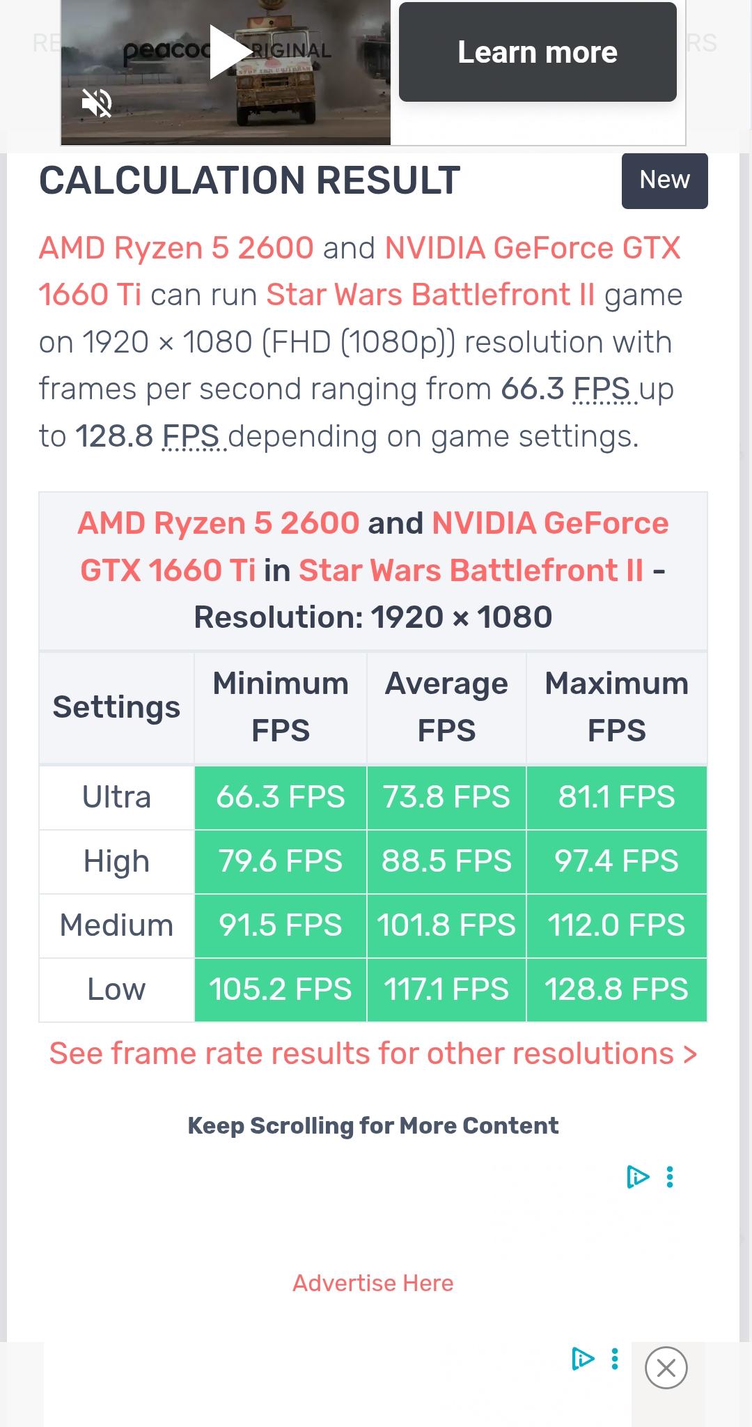 1080p High Settings Gaming Computer PC (Ryzen 5 2600, GTX 1660 TI, 16gb DDR4)