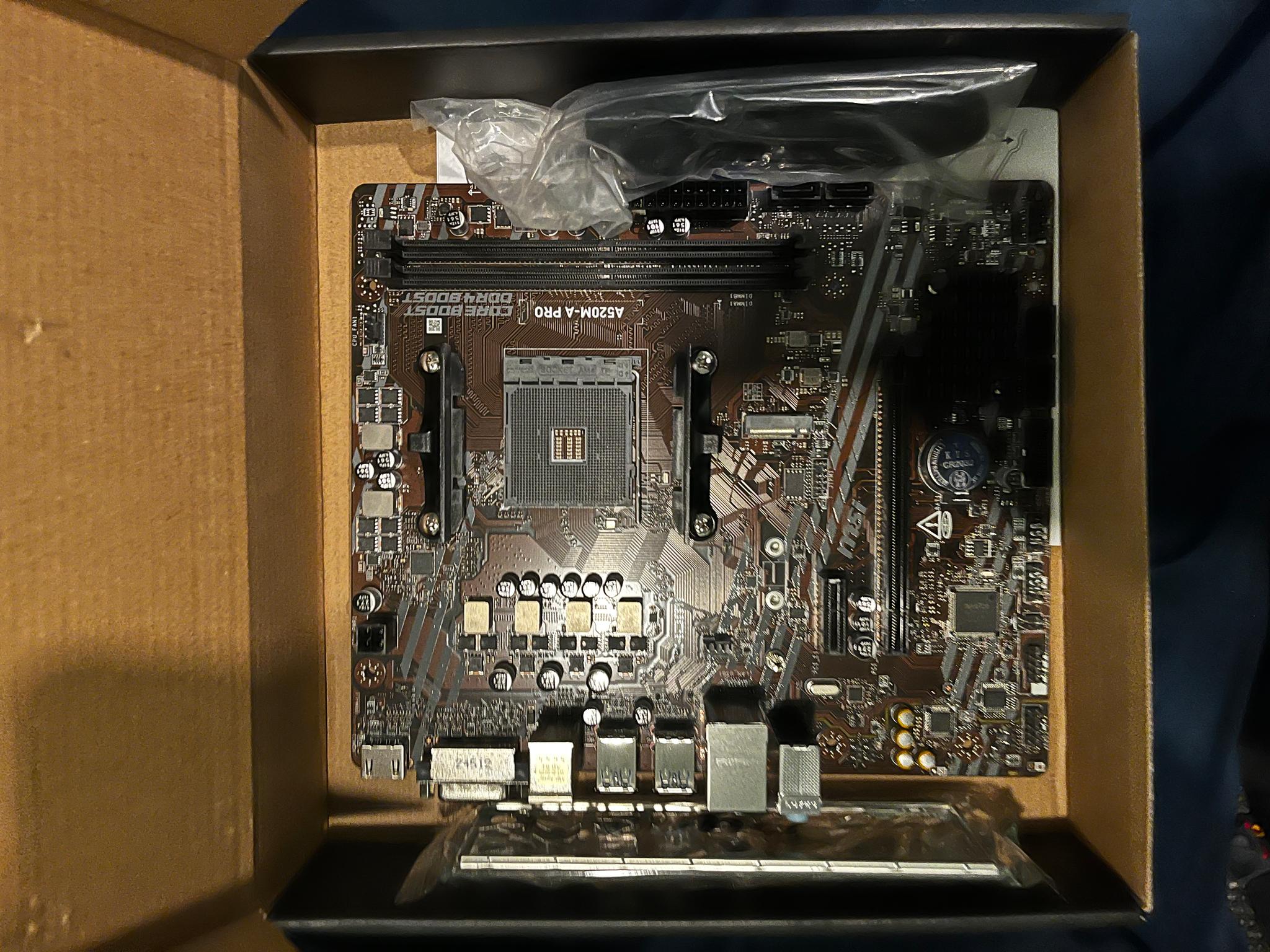 AMD AM4 MIS motherboard