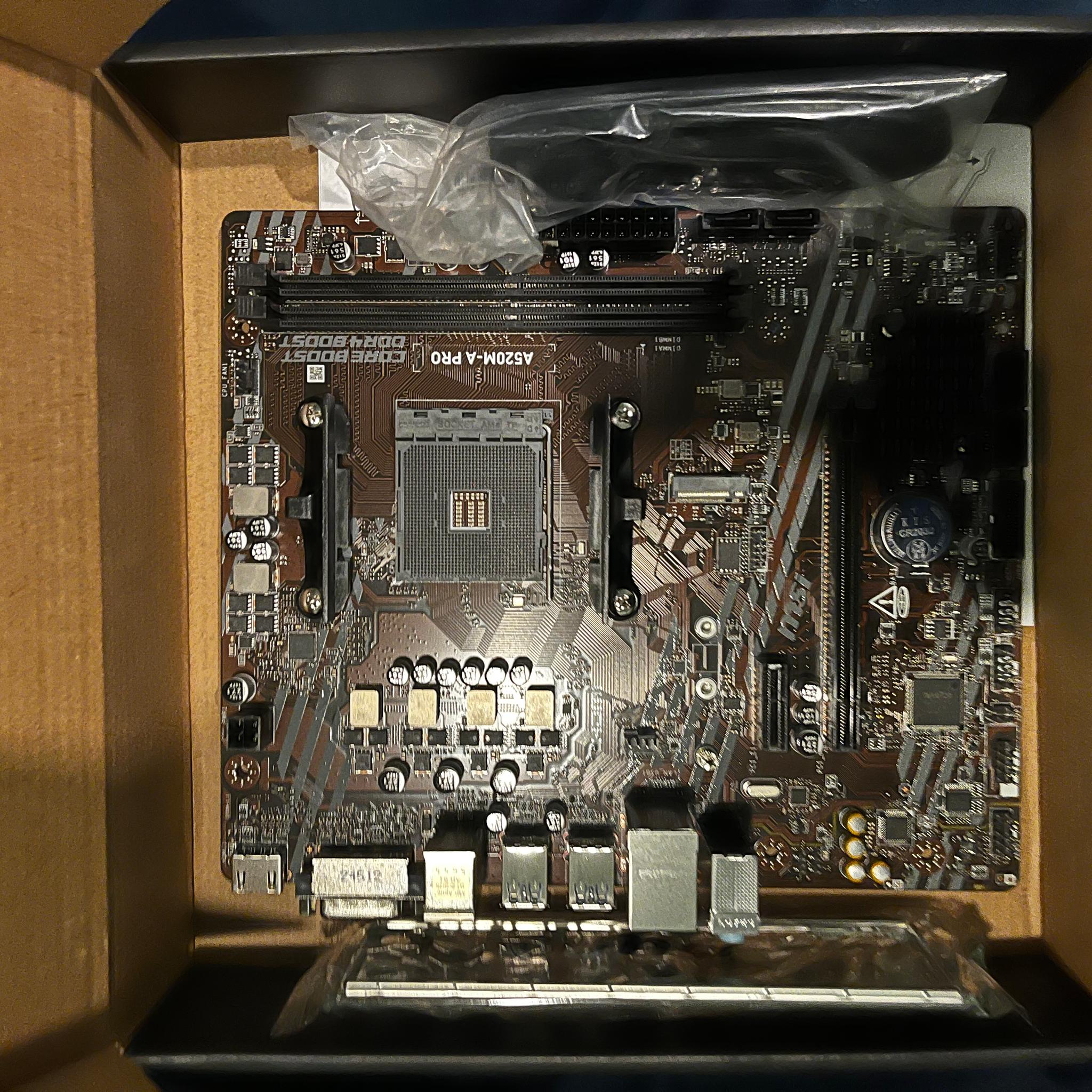 AMD AM4 MIS motherboard