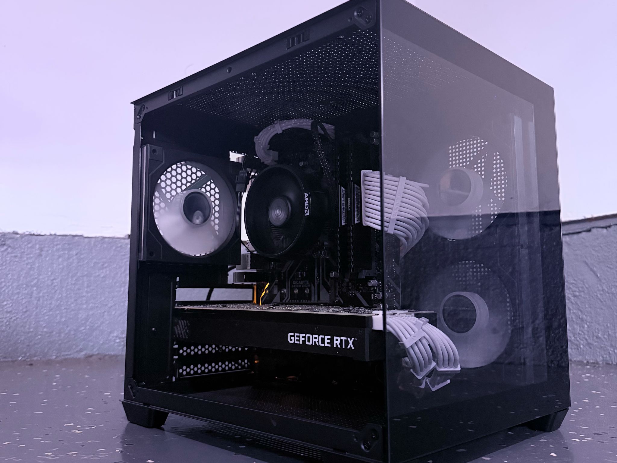 ⚫️"Noir Apex "⚫️| 4k Gaming | RTX 2080 Ti 11GB | Ryzen 5 5600X | 16GB Ram | 1TB Storage