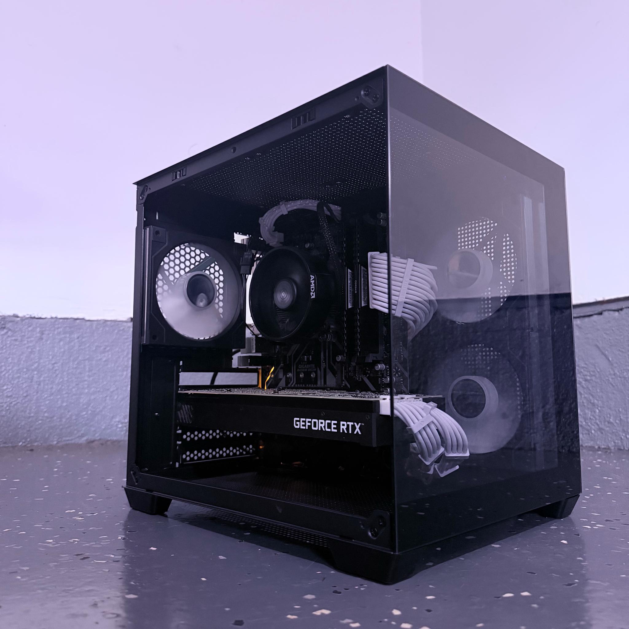 ⚫️"Noir Apex "⚫️| 4k Gaming | RTX 2080 Ti 11GB | Ryzen 5 5600X | 16GB Ram | 1TB Storage