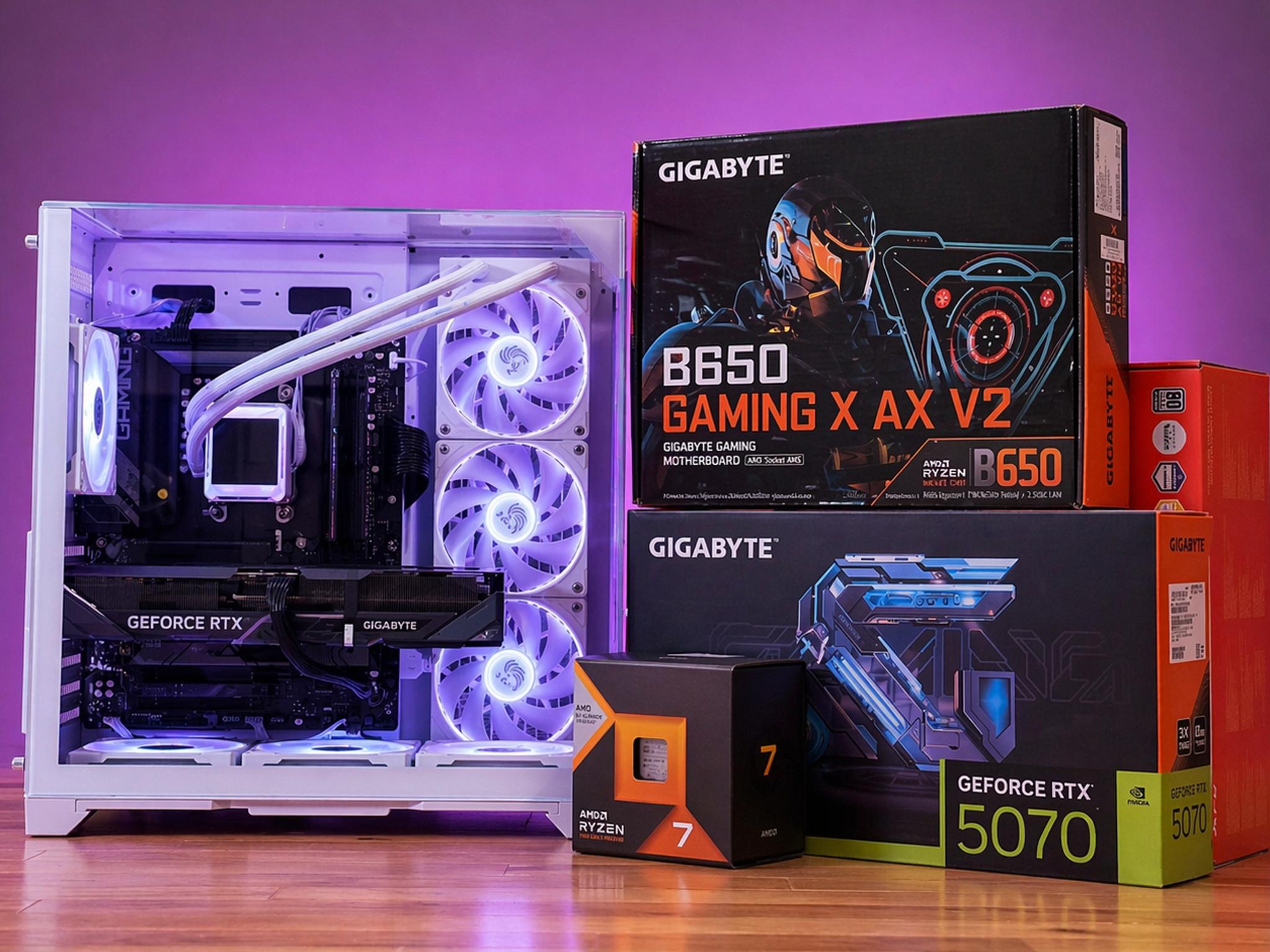 RTX 5070 & 7800x3d Gaming PC