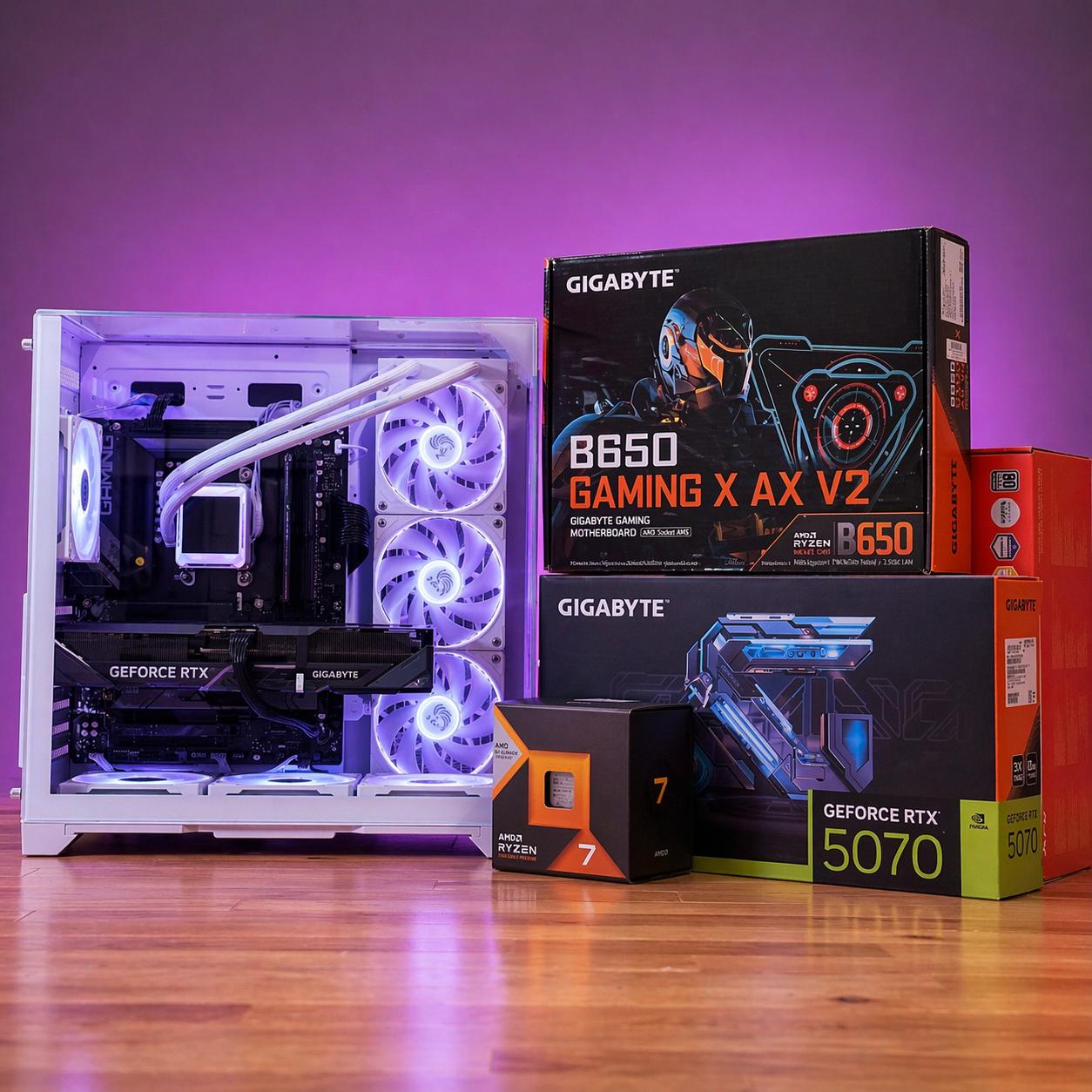 RTX 5070 & 7800x3d Gaming PC