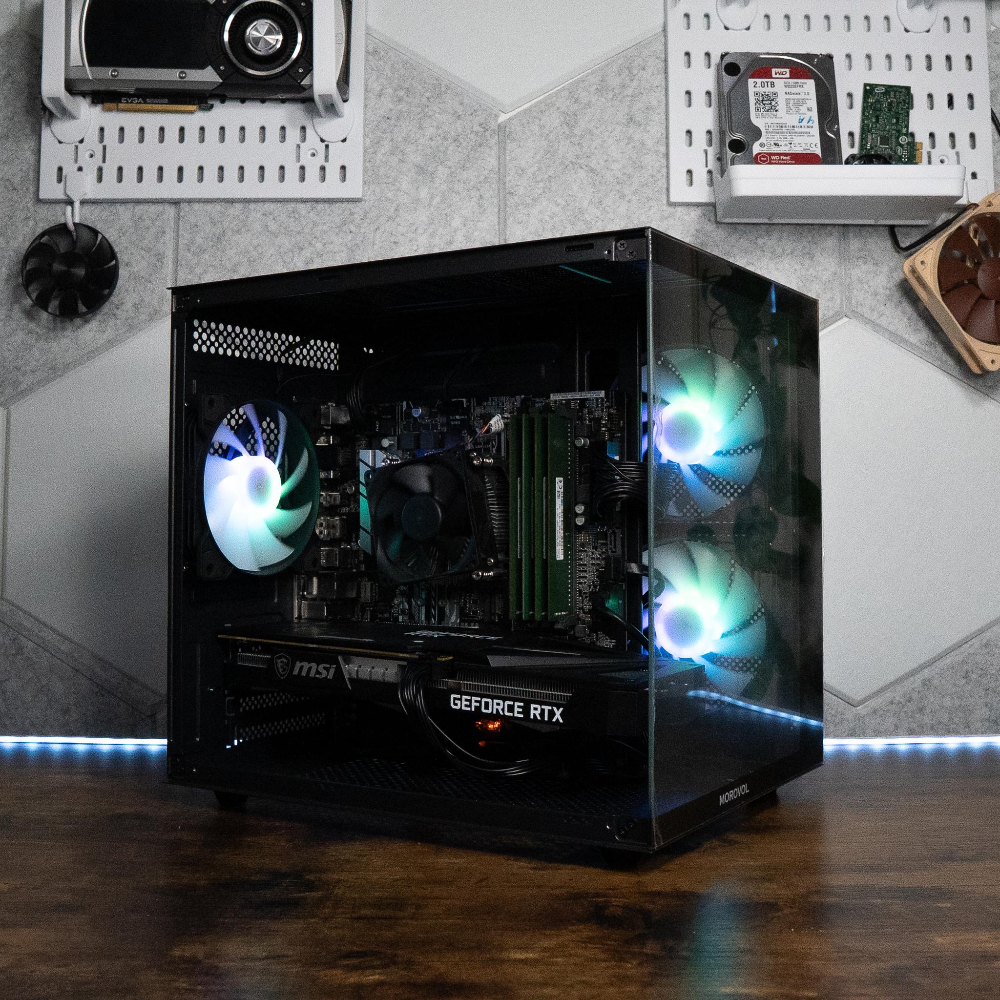 🌌🛰️ | MSI GAMING GeForce RTX 3060 12GB | INTEL i7 7700 | 32GB DDR4 RAM | 2TB SSD | Y2K Hero SILVER