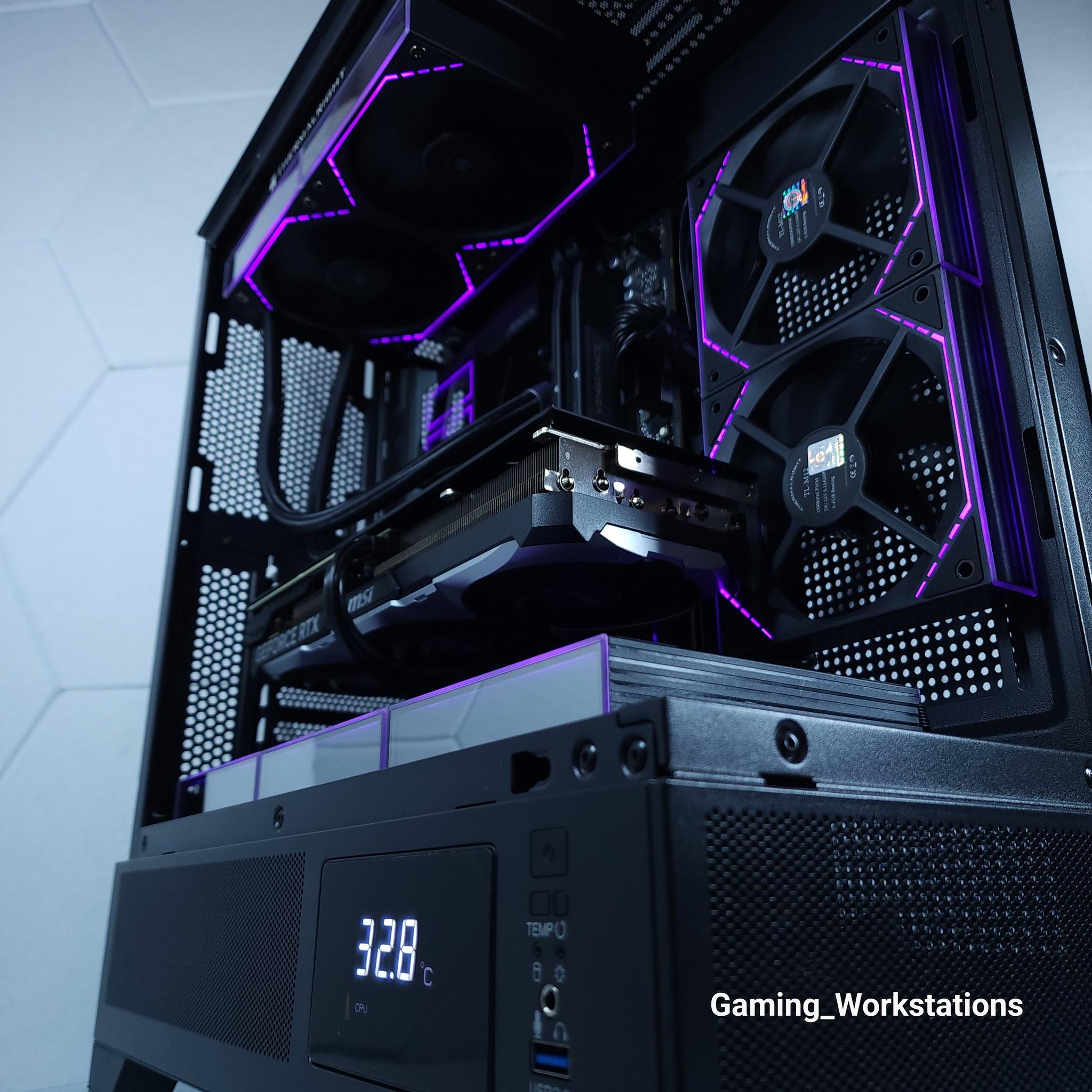 💜RTX 4070Ti●Ryzen 7 7700●1440p Gaming Computer