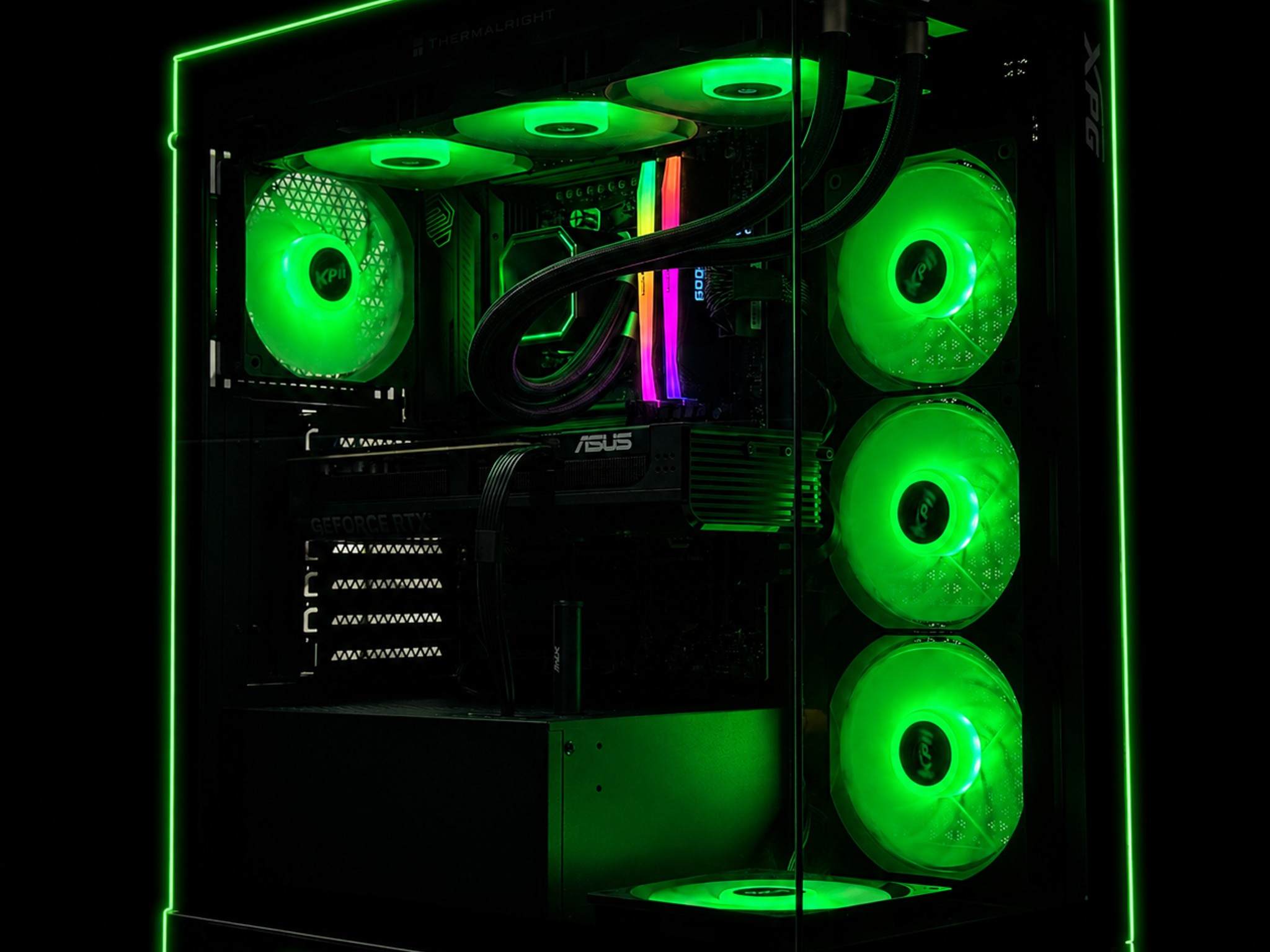 Creator Pc High End System / RTX 5070 Ti / Ryzen 7 9850X3D / 32GB