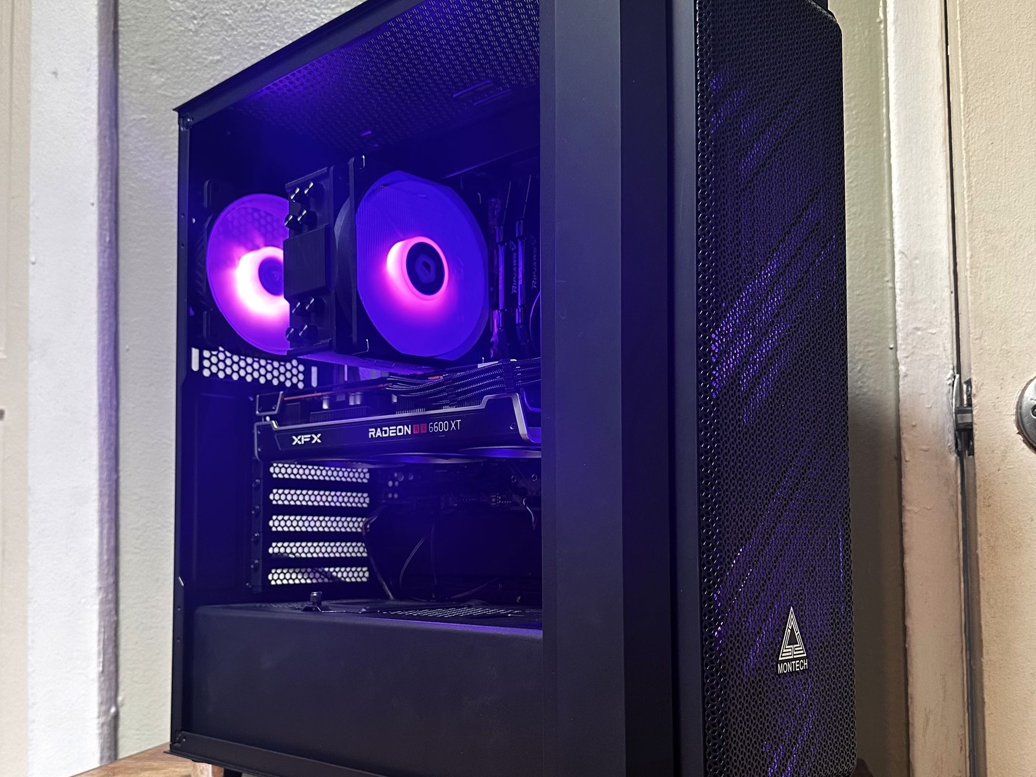🚀||Nebula||🚀 Radeon 6600XT + Ryzen 3600 - Custom Mid-Range PC