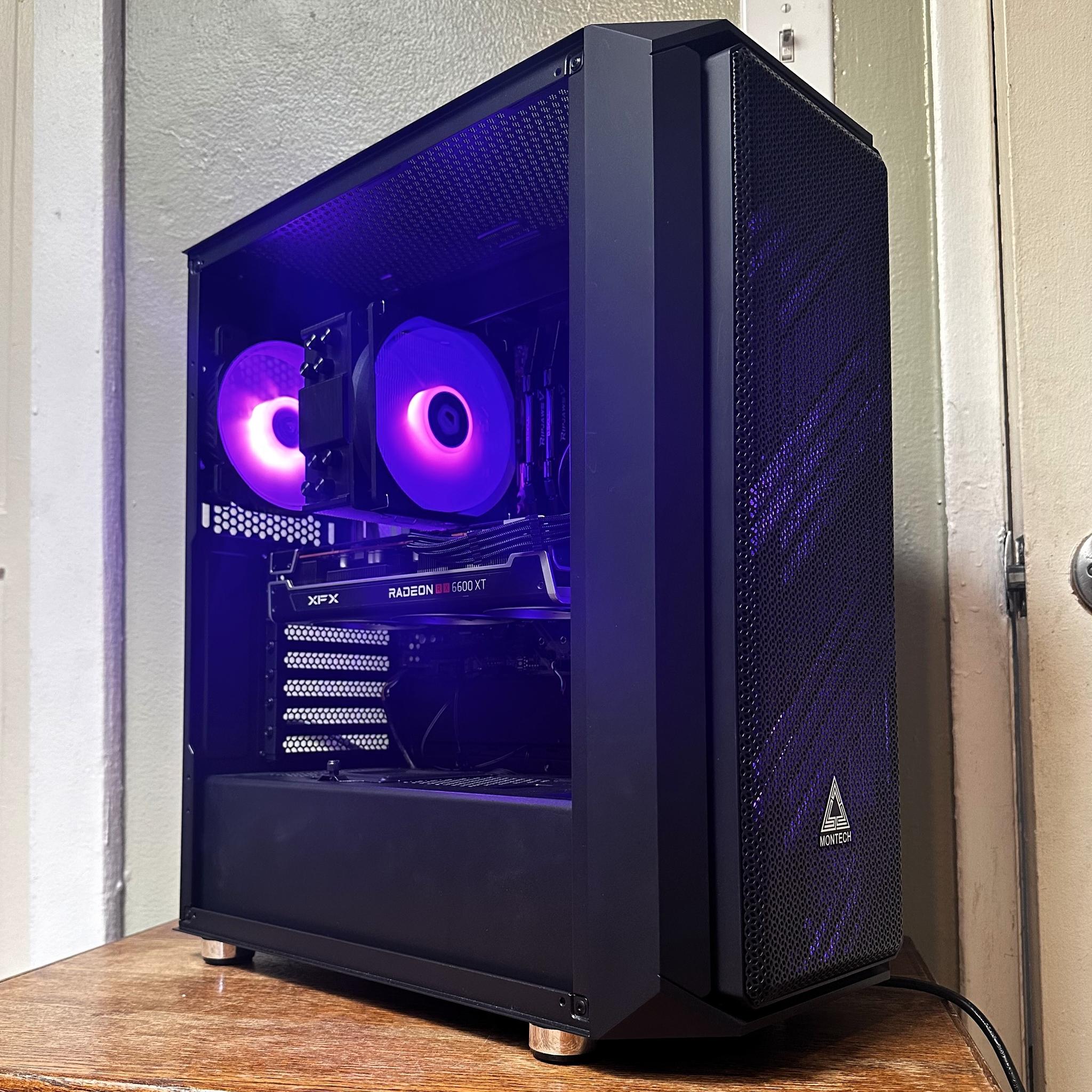 🚀||Nebula||🚀 Radeon 6600XT + Ryzen 3600 - Custom Mid-Range PC