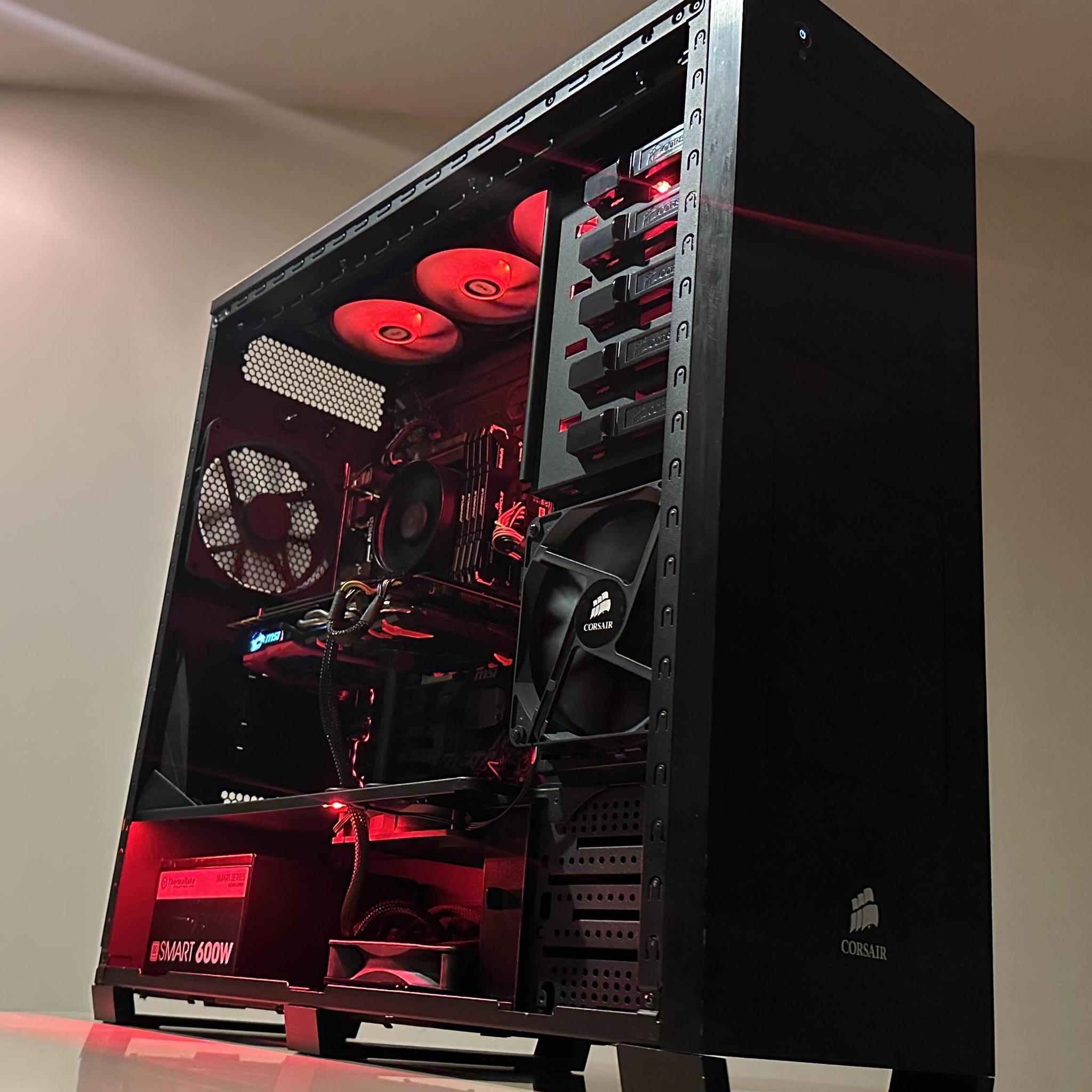 Gaming PC - AMD Ryzen 5 1600 | MSI NVIDIA GeForce GTX 1070 | 32GB RAM | 1TB SSD