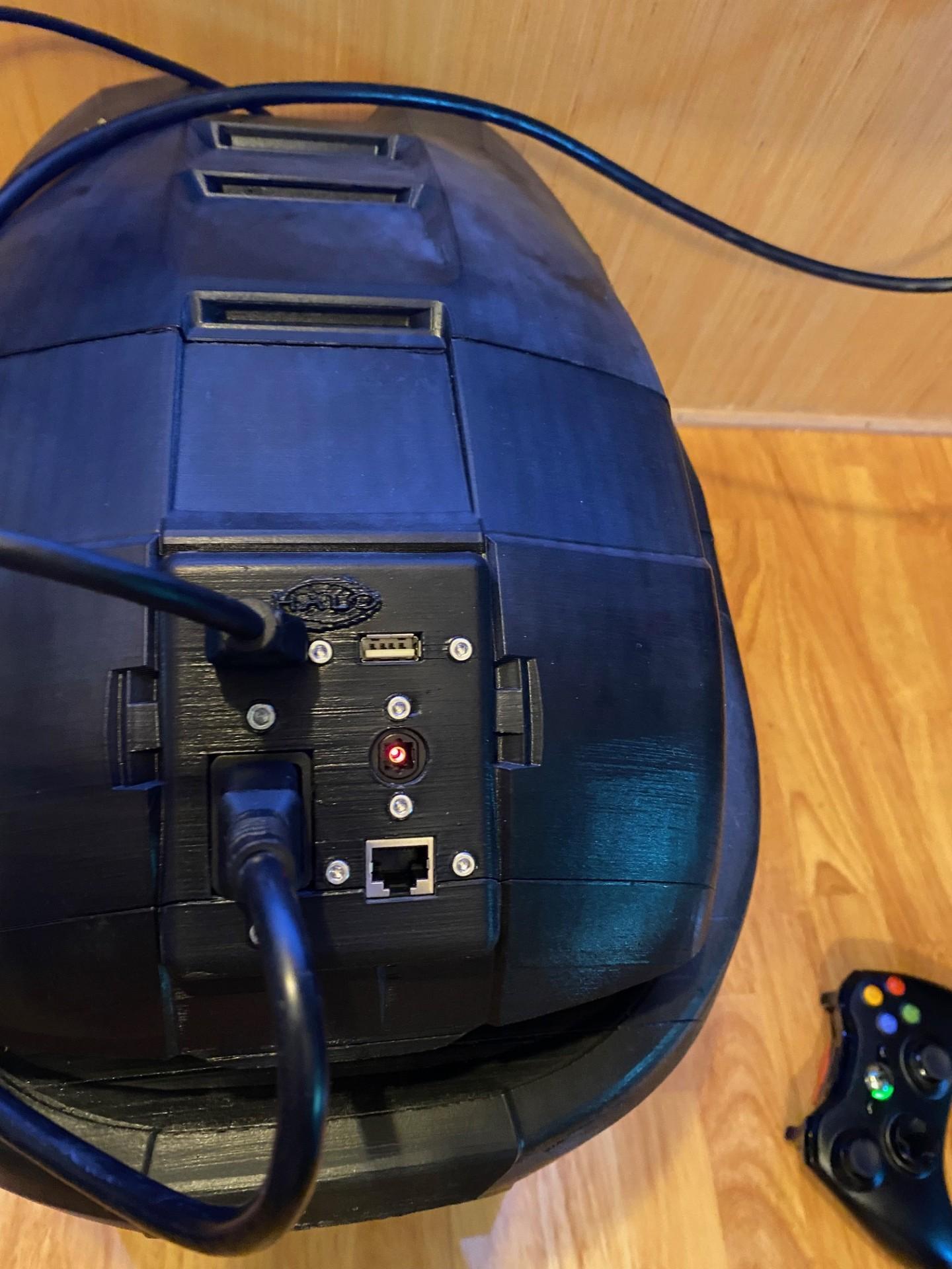 Custom Prototype Master Chief helmet RGH Xbox 360