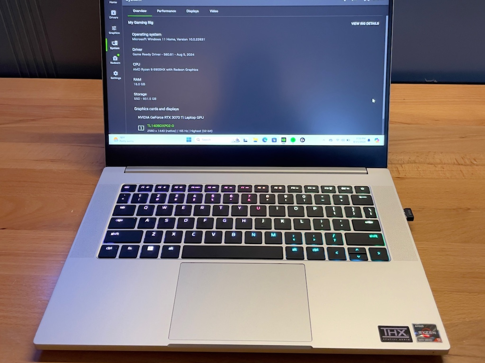 🪒 Razer Blade 14" Gaming Laptop | Ryzen 6900HX, 3070 Ti, 16GB DDR5