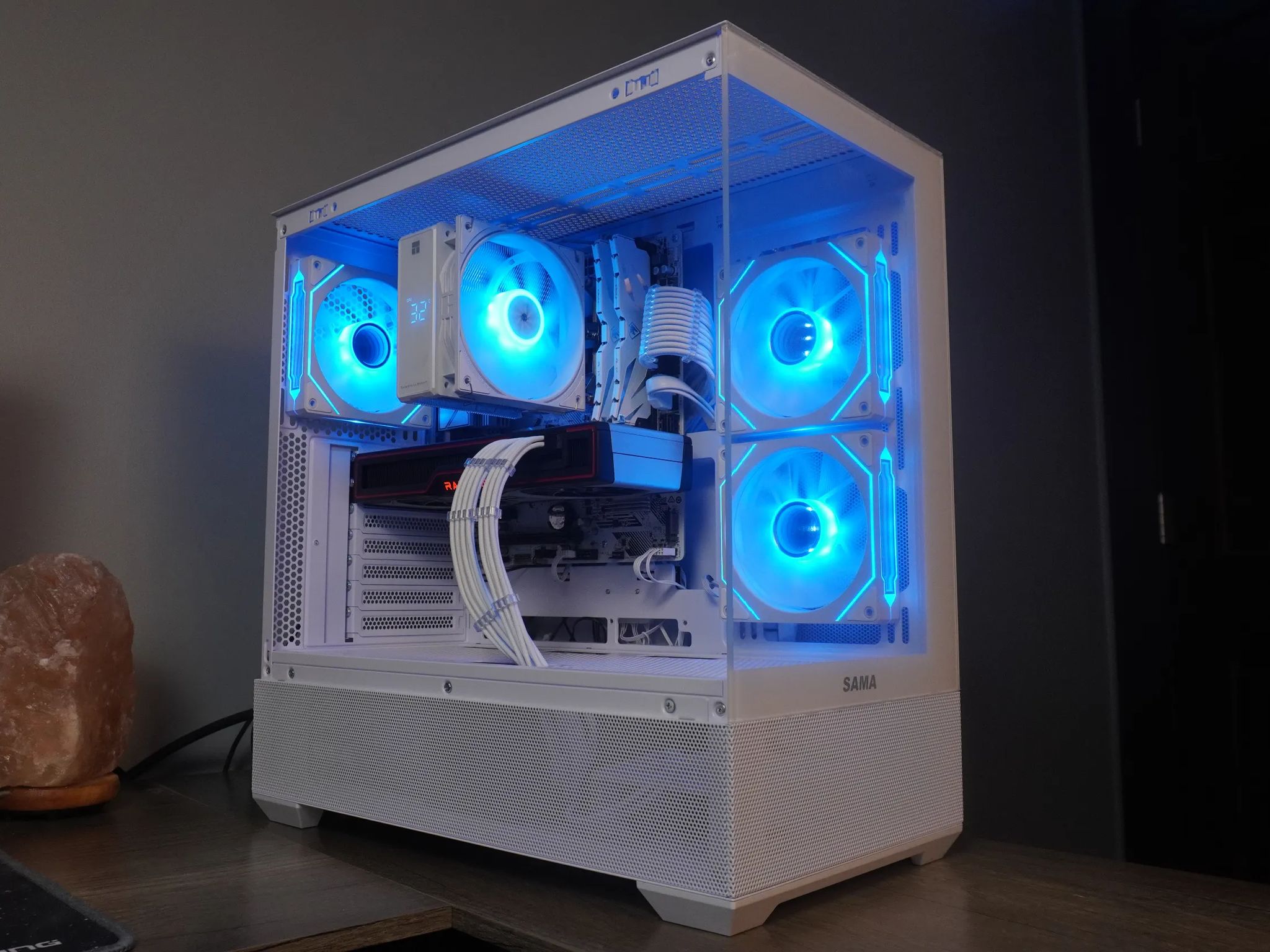 🤍 ARCTIC BEAST 🤍 1440p/1080p GAMING MACHINE 🧡 RX 6700XT 12GB 🧡 Ryzen 5 5600x | 32GB | WIFI