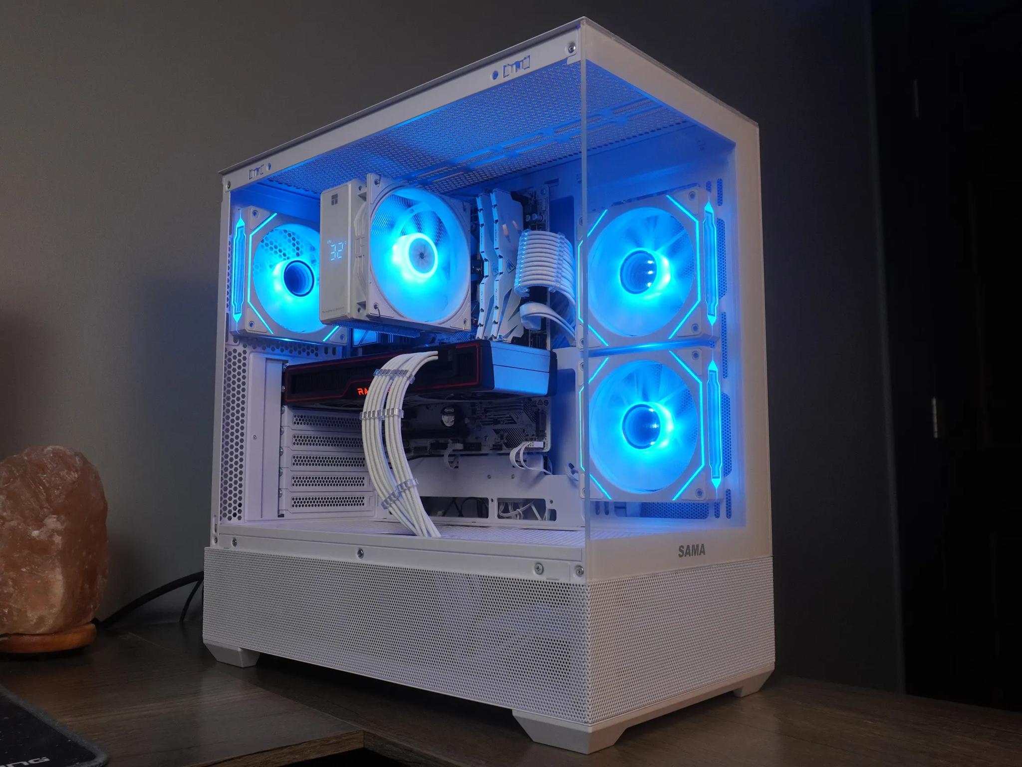 🤍 ARCTIC BEAST 🤍 1440p/1080p GAMING MACHINE 🧡 RX 6700XT 12GB 🧡 Ryzen 5 5600x | 32GB | WIFI