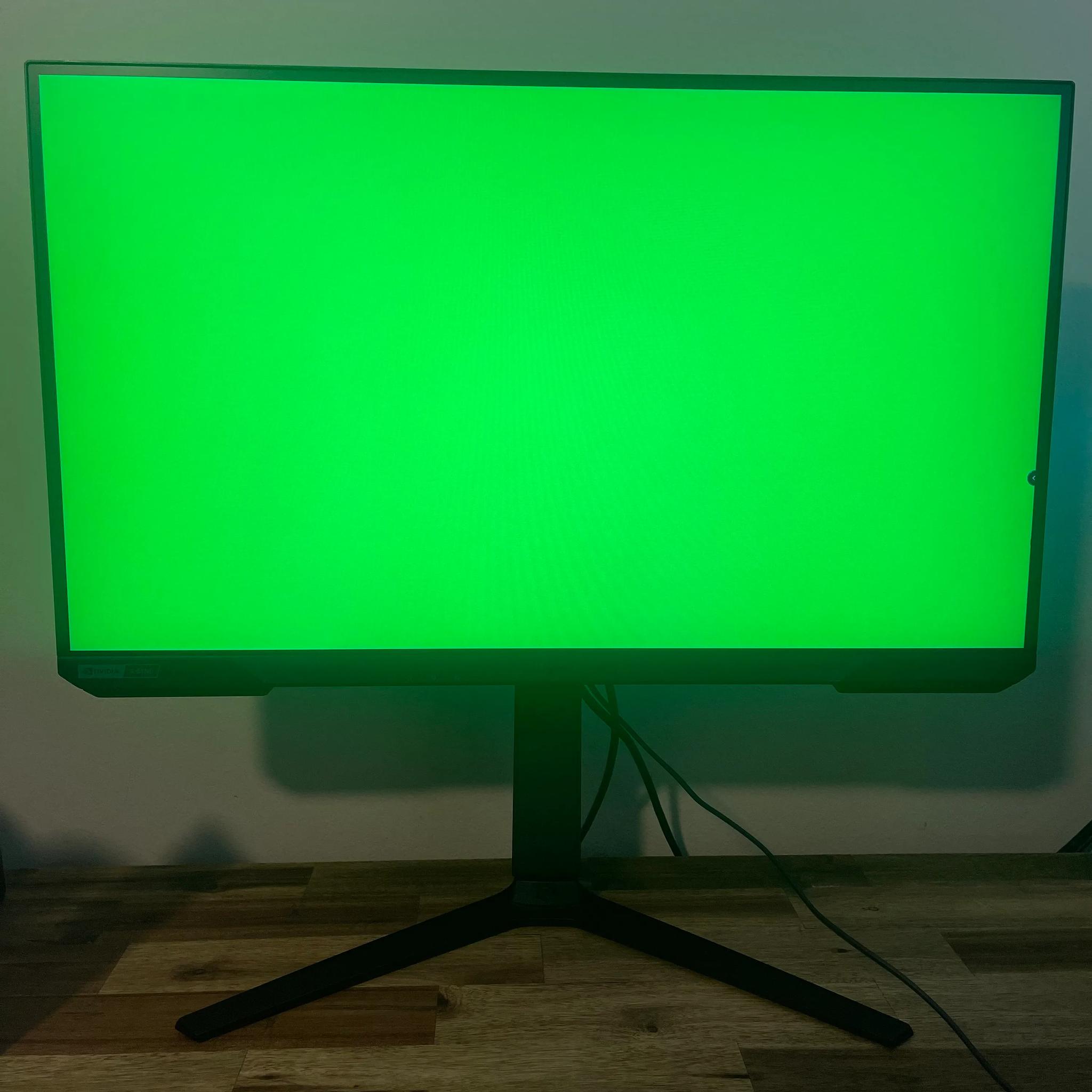 Samsung 27" Flat QHD 2k 165Hz HDR10 Gsync and Freesync IPS 1ms Gaming Monitor - S27AG500PN