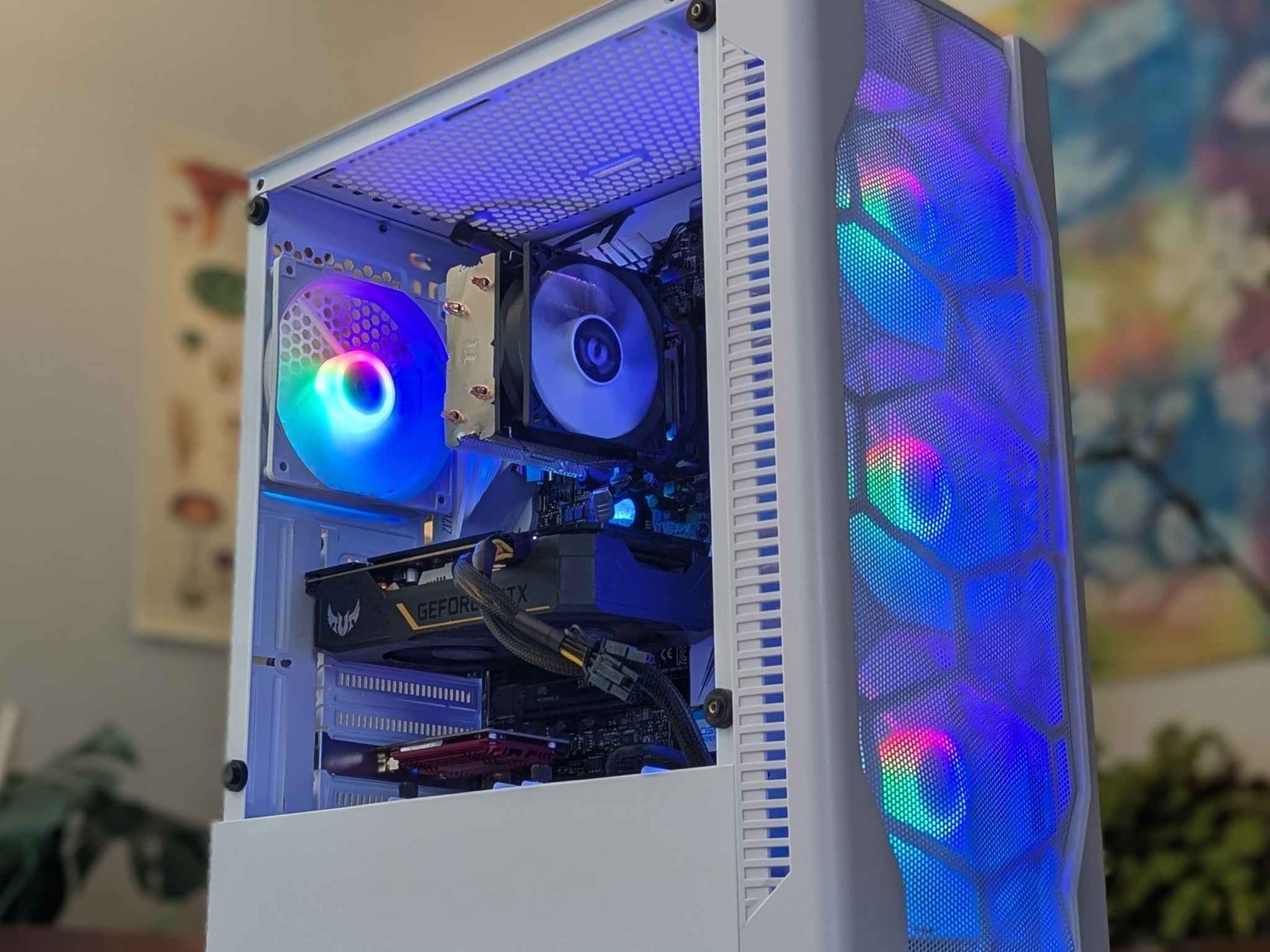 🎨 Pastel | 1660 Super | i5-6600K | Clean White Budget Build | 8GB DDR4 | 512GB NVMe
