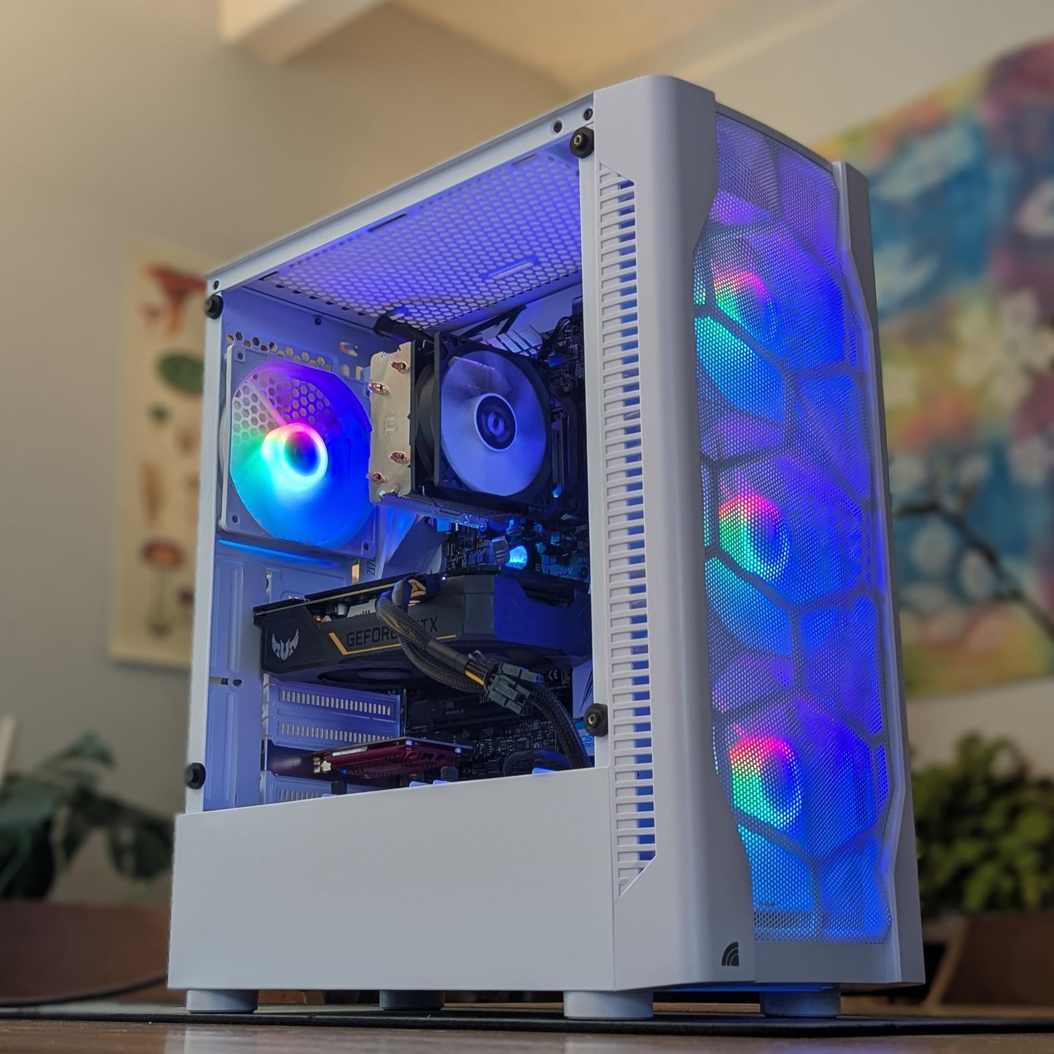🎨 Pastel | 1660 Super | i5-6600K | Clean White Budget Build | 8GB DDR4 | 512GB NVMe