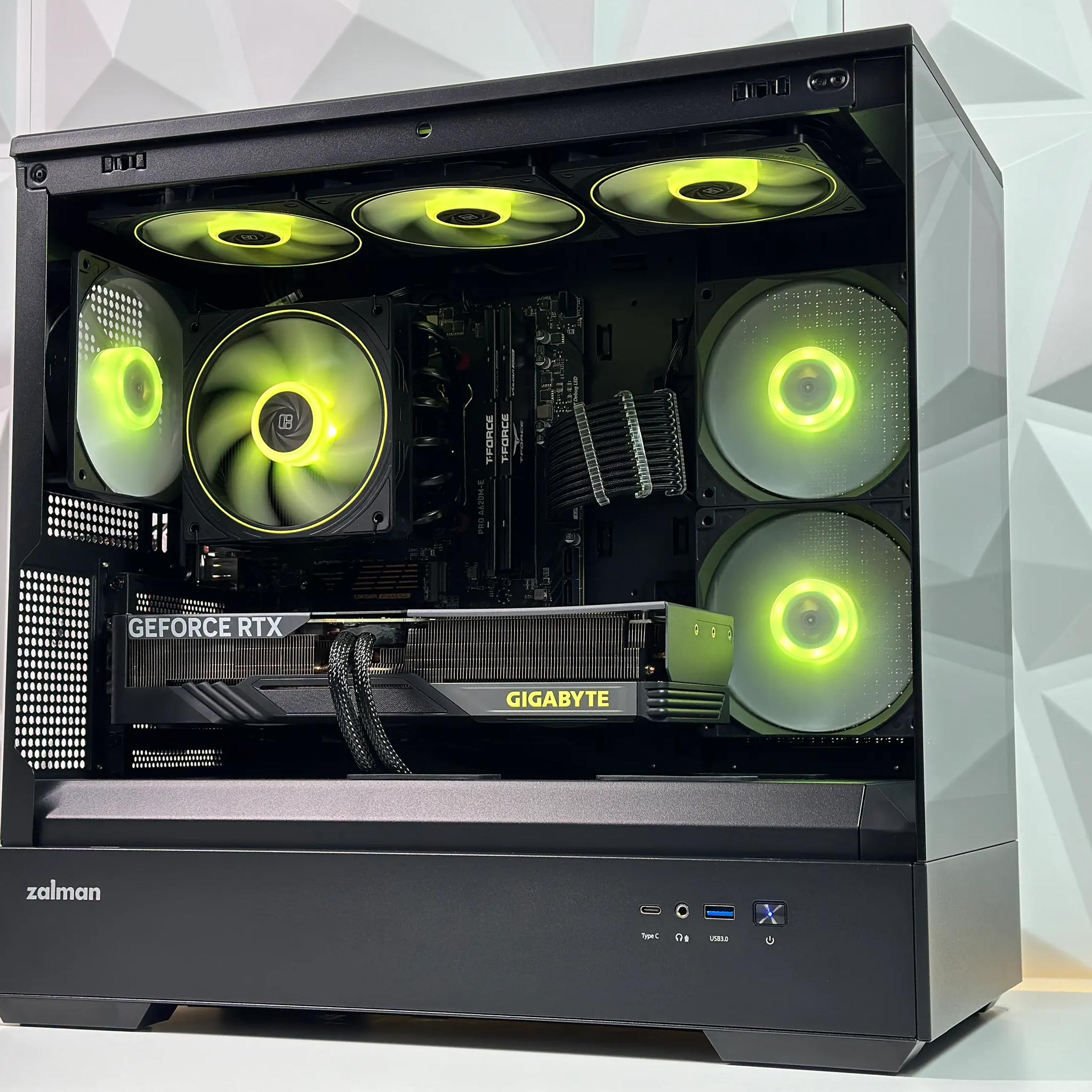 🌌🌑Dark Nebula Gaming PC🔭Nvidia RTX 4070 12GB🔭Ryzen 5 7500F🔭32GB DDR5🔭1TB NVME GEN4