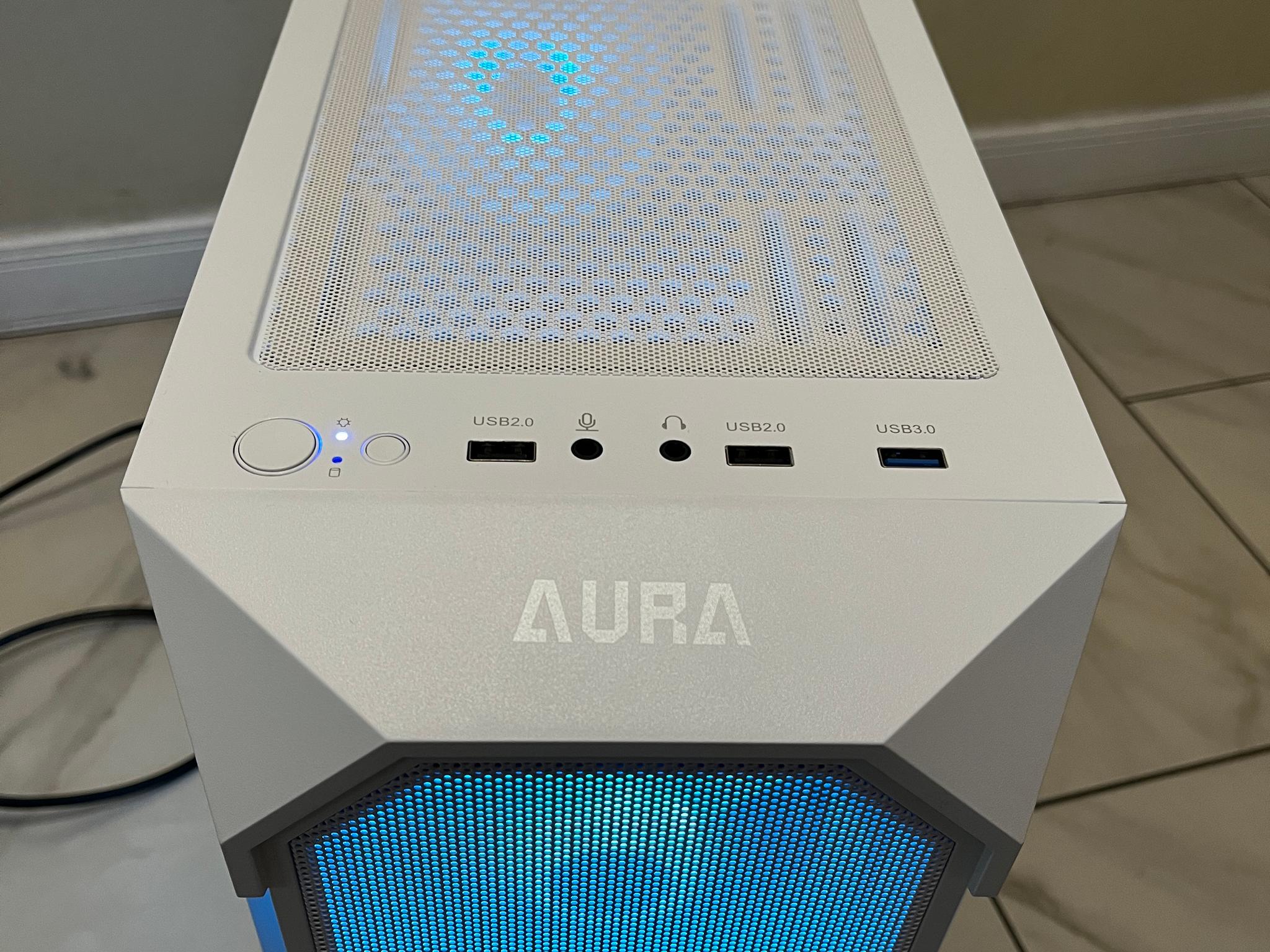 🟠🔥 Intel i5-6600, AMD W5700 8GB, 12GB RAM,  500 GB SSD, High Performance RGB Gaming PC 🖥️🟢