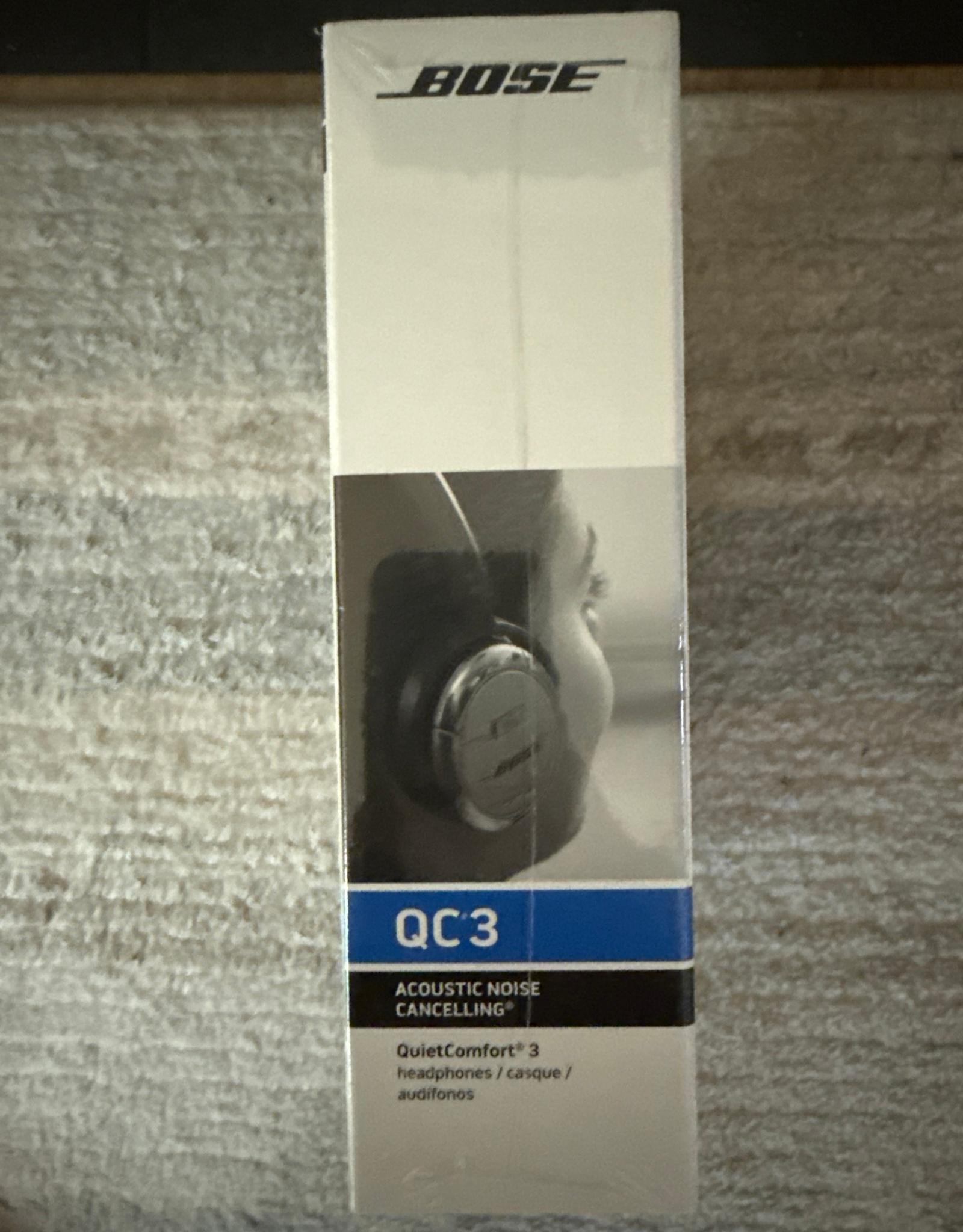 Bose QuietComfort 3 QC3 Acoustic Noise Cancelling On-ear Headphones iPod iPhone