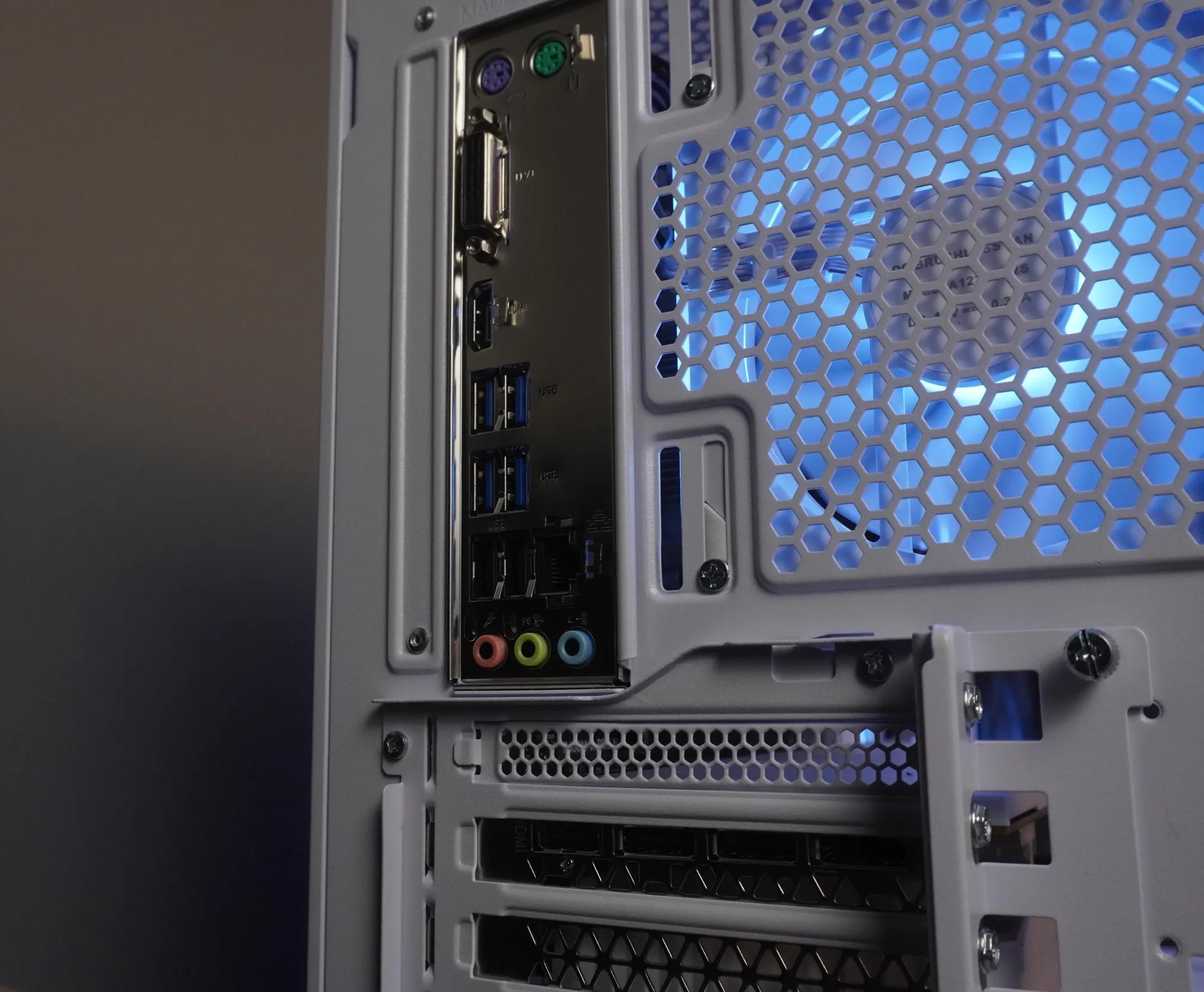 🤍ALL WHITE🤍 Starter GAMING MACHINE 🧡RX 580 2048SP 🧡 Ryzen 5 5500 | 32GB | 1TB...