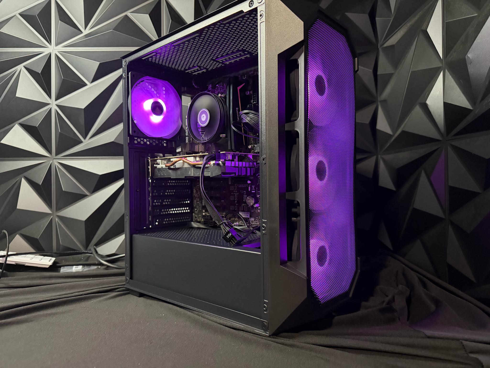 💅🔥 THE BUDGET BADDIE 8780 🔥💅i7 8700T| RX 580| 16 GB DDR4|500 GB SSD| 650W PSU