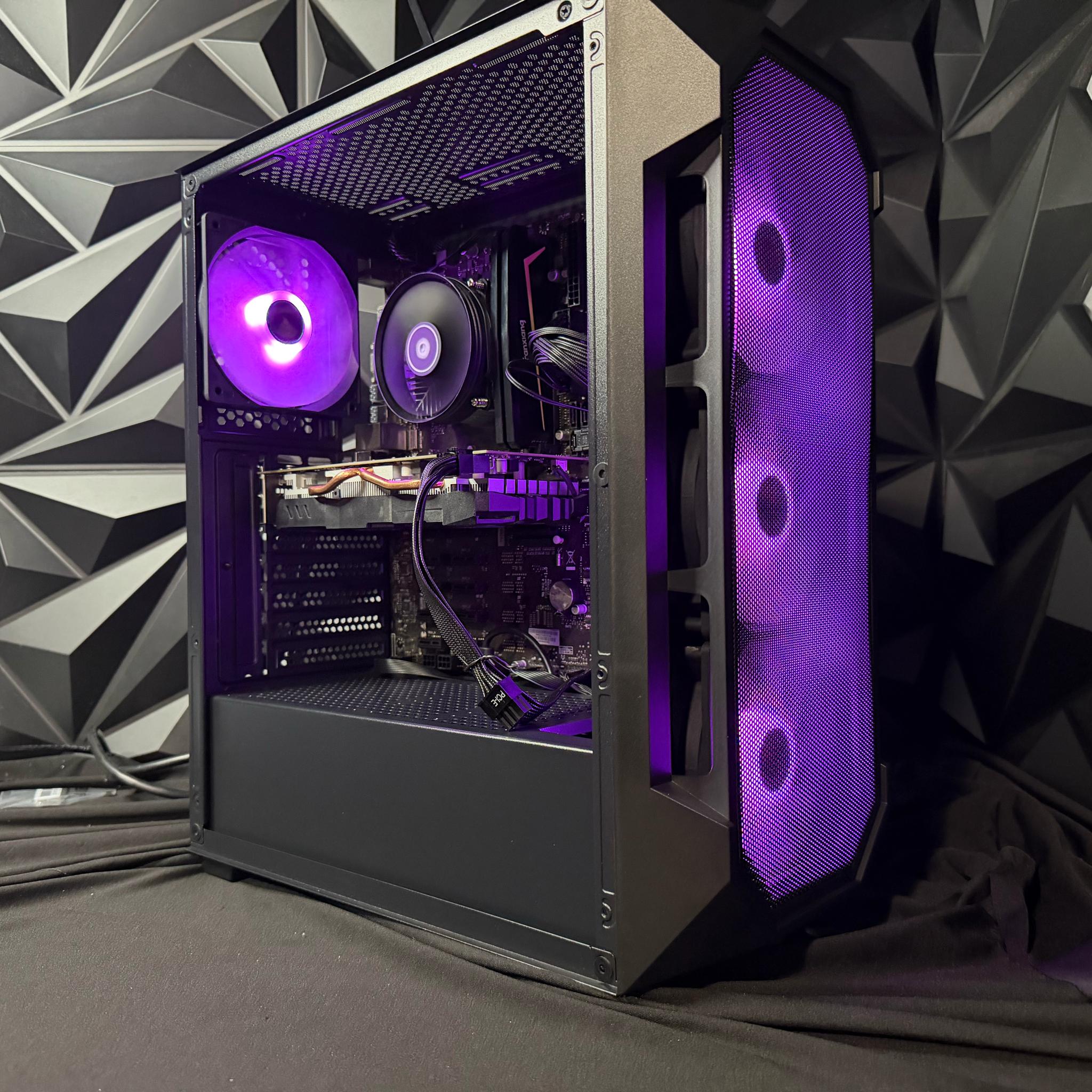 💅🔥 THE BUDGET BADDIE 8780 🔥💅i7 8700T| RX 580| 16 GB DDR4|500 GB SSD| 650W PSU