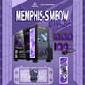 🐾  Memphis-S Meow Ninja Ultimate Combo | Case + 3 RGB Meow Fans + Lightning Panel + Mouse Pad |