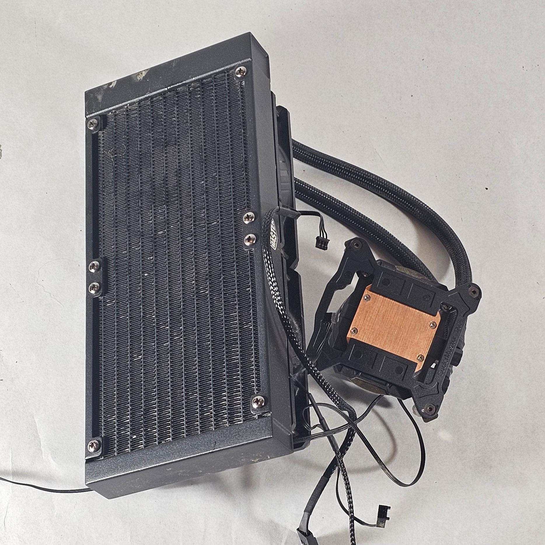 240mm AIO Cooler Master RGB CPU Liquid Cooler for Intel LGA1700