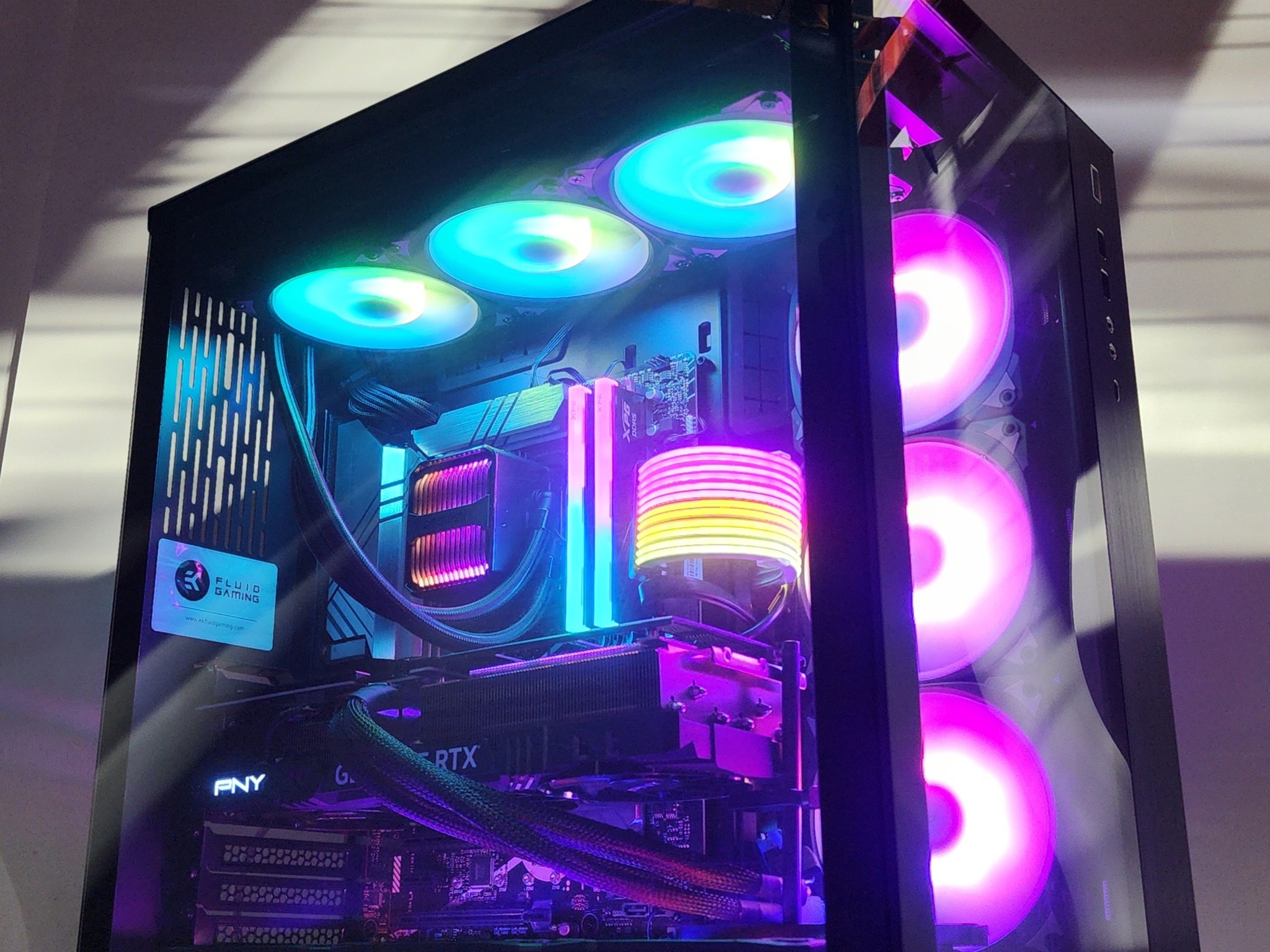 Gaming PC i7-14700KF 32GB RAM 1TB SSD RTX 4070 Ti SUPER 16GB Windows 11 Computer