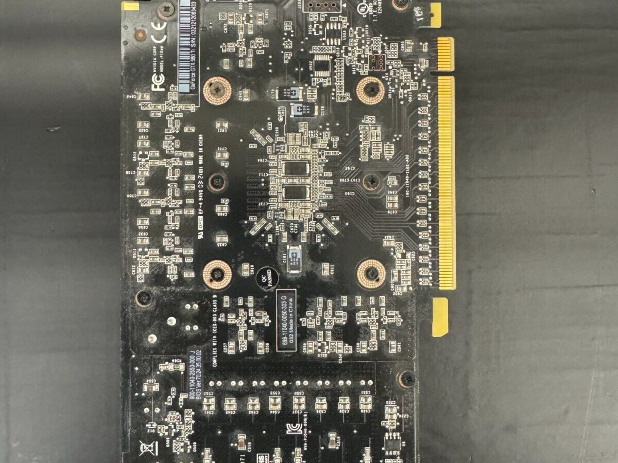 NVIDIA GeForce GTX 560 Ti 1GB GDDR5 PCIE Graphics Card - Mini HDMI, DVI