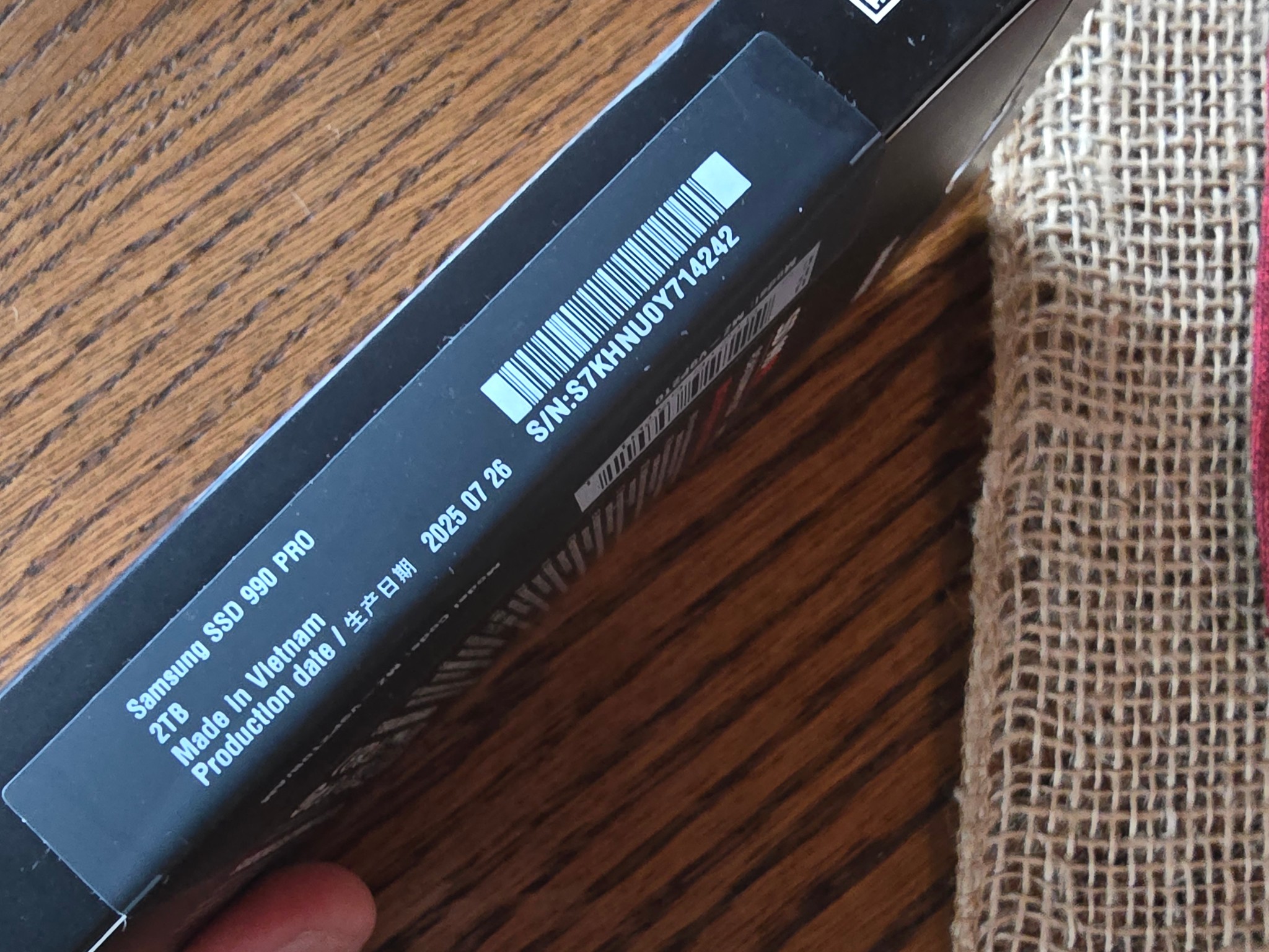 Samsung 990 PRO SSD 2TB NVMe M.2 PCIe Gen4 2280 Internal Solid State Hard Drive Speeds 7,450 MB/s
