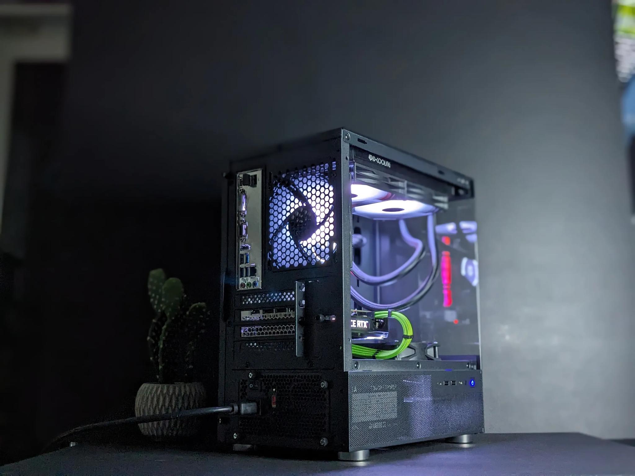 Liquid-Cooled Gaming PC⚫️ RTX 3060 12GB⚫️Ryzen 5 5500⚫️ 16GB RAM⚫️ 1TB M.2. NVMe SSD⚫️ Windows 11