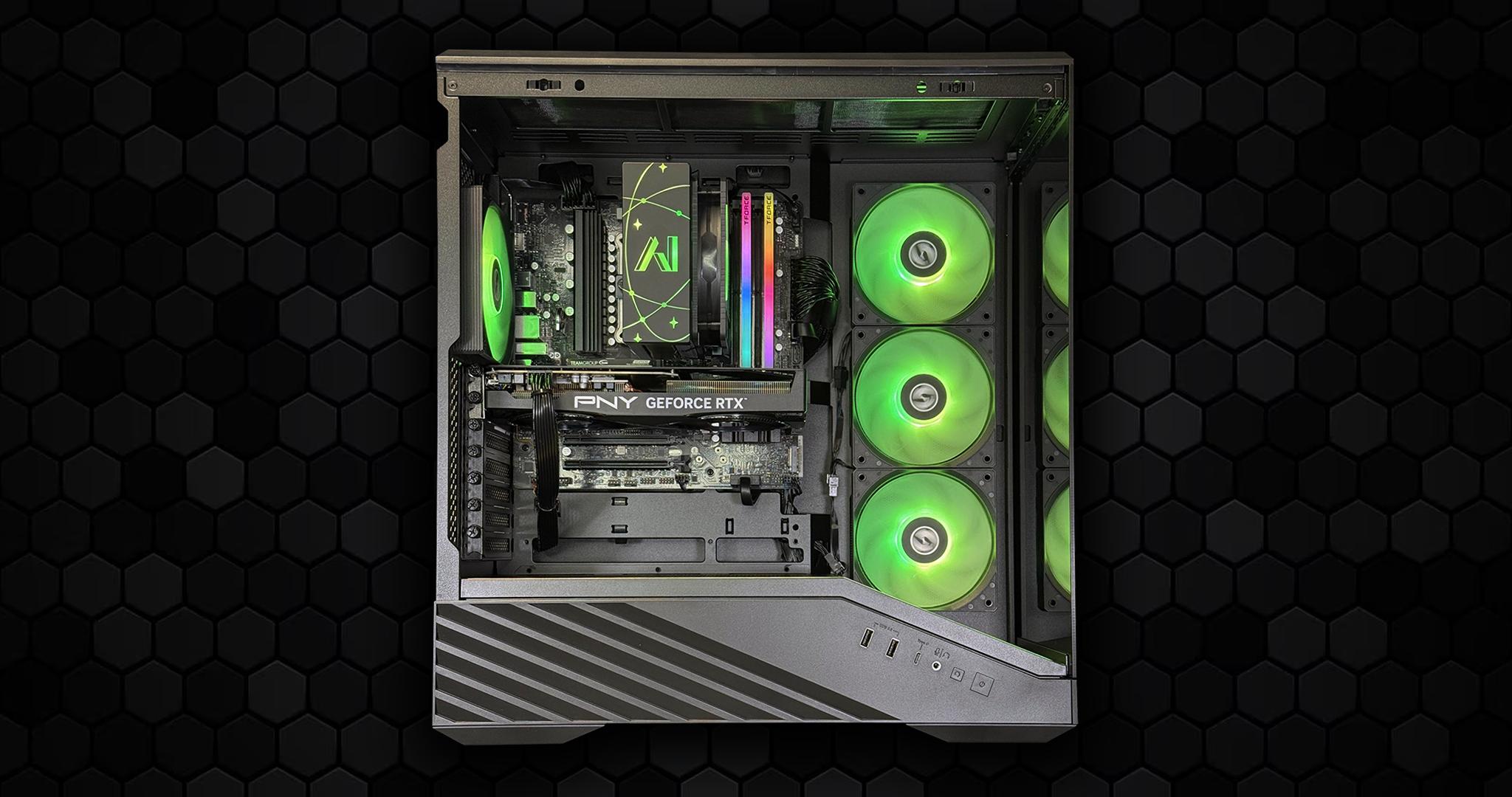 Ryzen 5 8400F | RTX 5060 8GB | 16GB DDR5 (6000 MT/s) | 1TB SSD | 650W Gold PSU | AI Vector