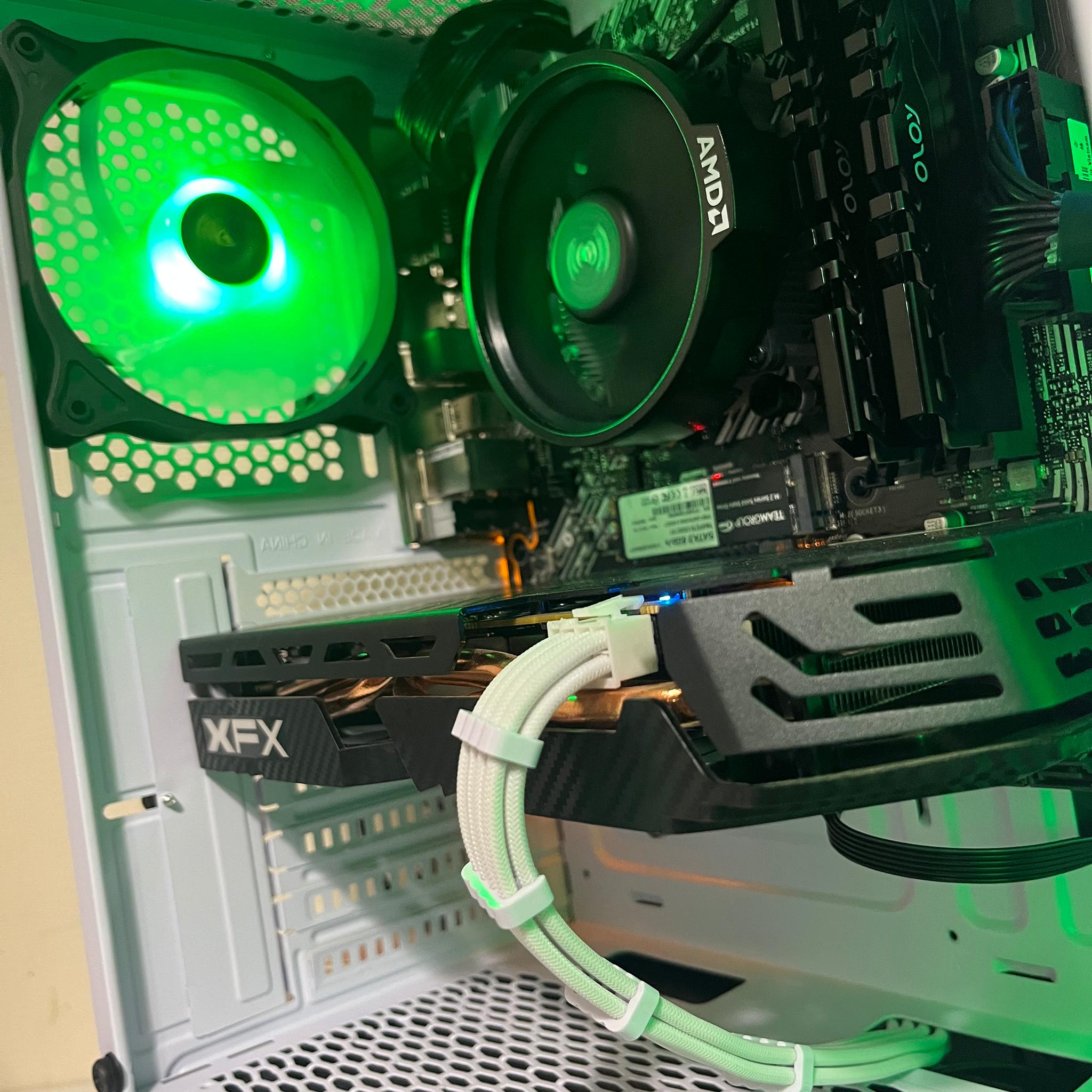 Great Value 1080p Streaming/Gaming PC|RX 580 8GB|Ryzen 5 2600|16GB DDR4|512GB M.2 SSD