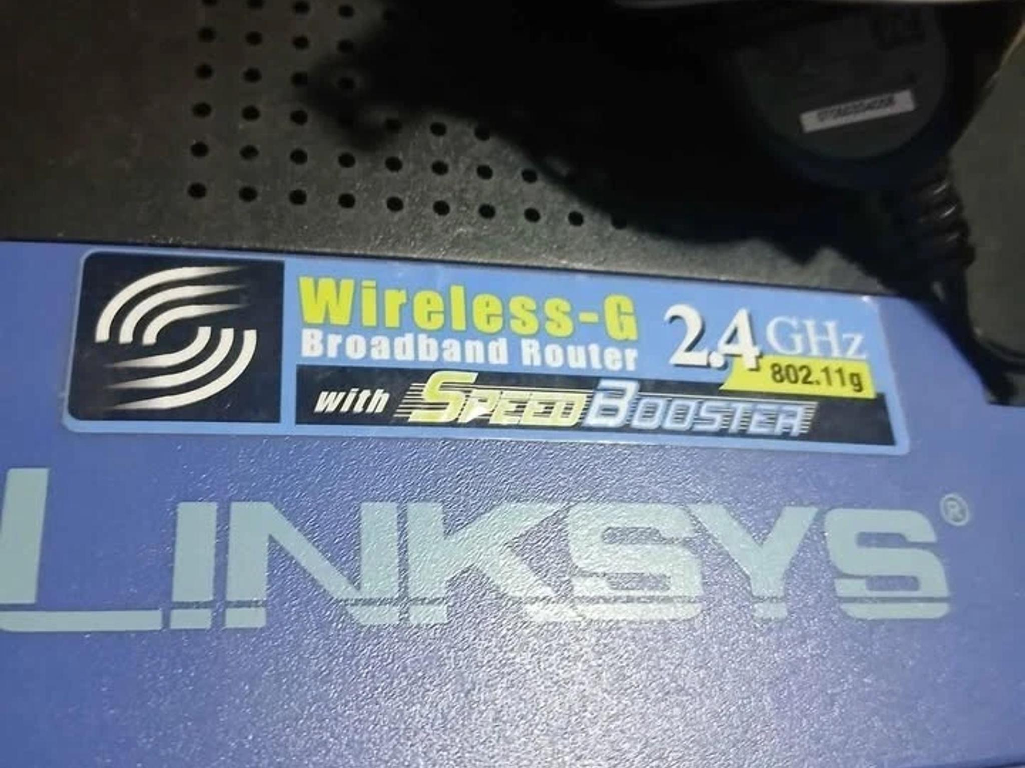 Linksys WRT54GS V7.2 Wireless-G Broadband Router with Speed Booster 2.4GHz