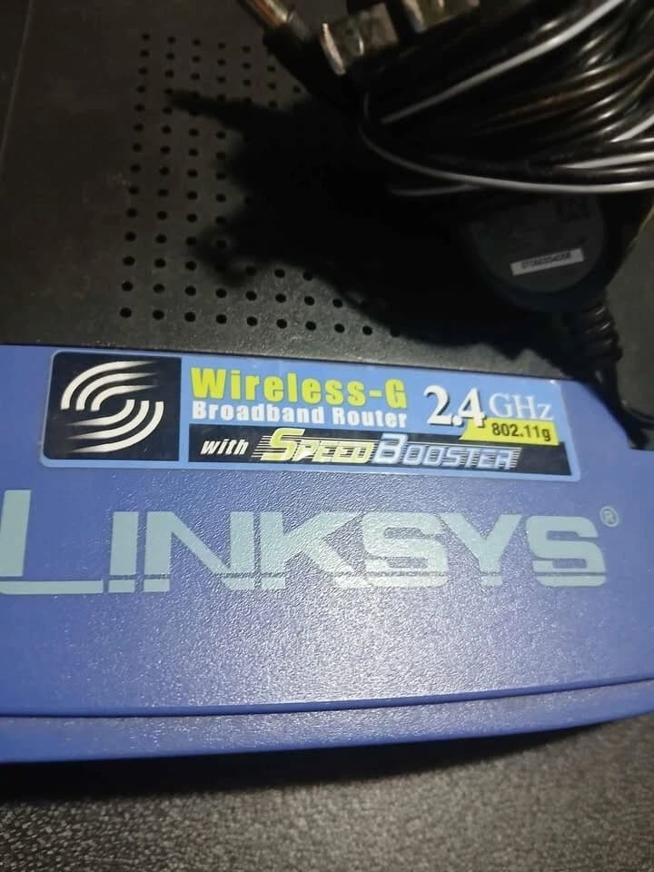 Linksys WRT54GS V7.2 Wireless-G Broadband Router with Speed Booster 2.4GHz