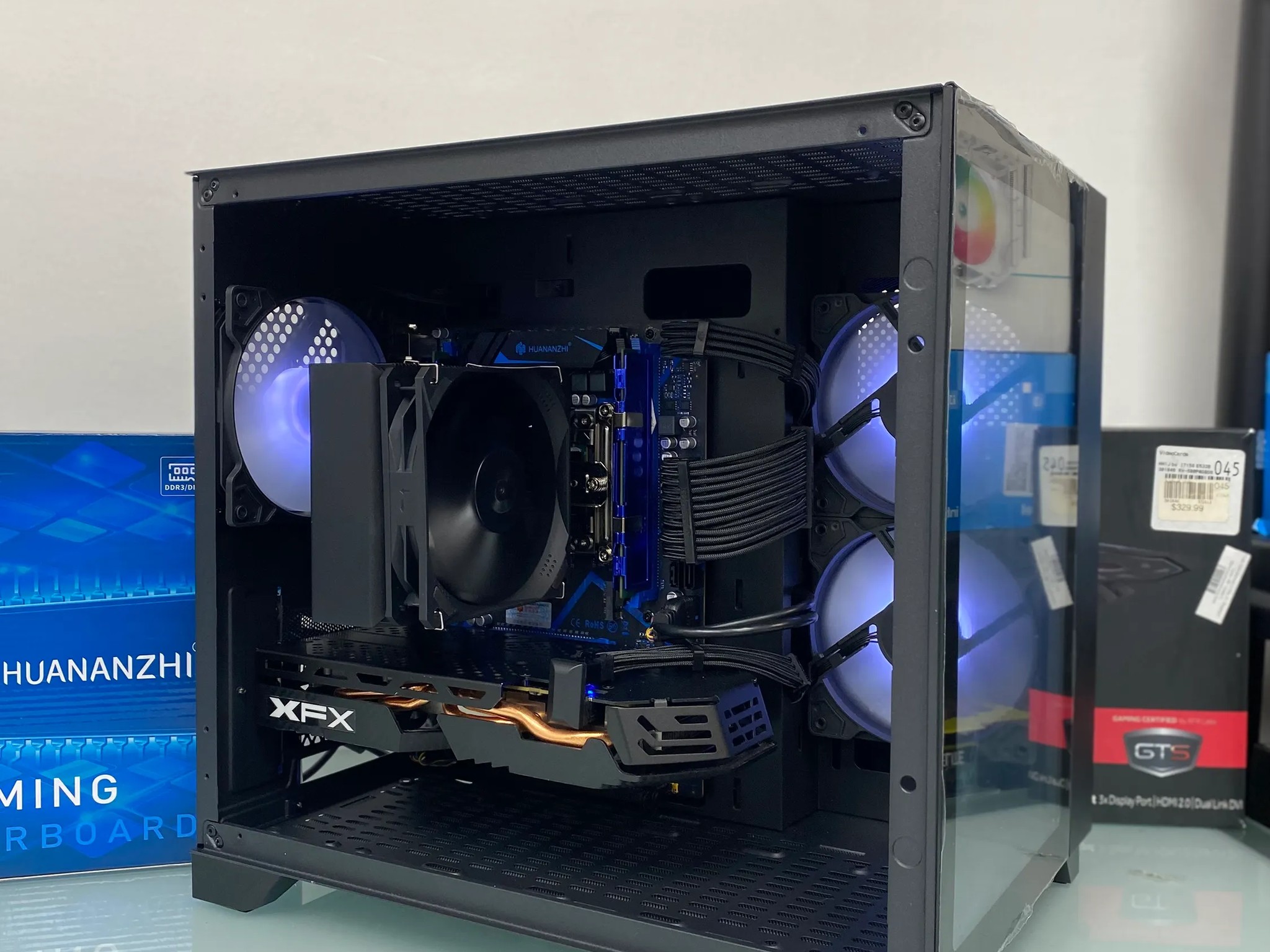 Xeon E5-2670 v3 12C/24T / XFX RX 580 8GB / 32GB DDR4/ 512 GB