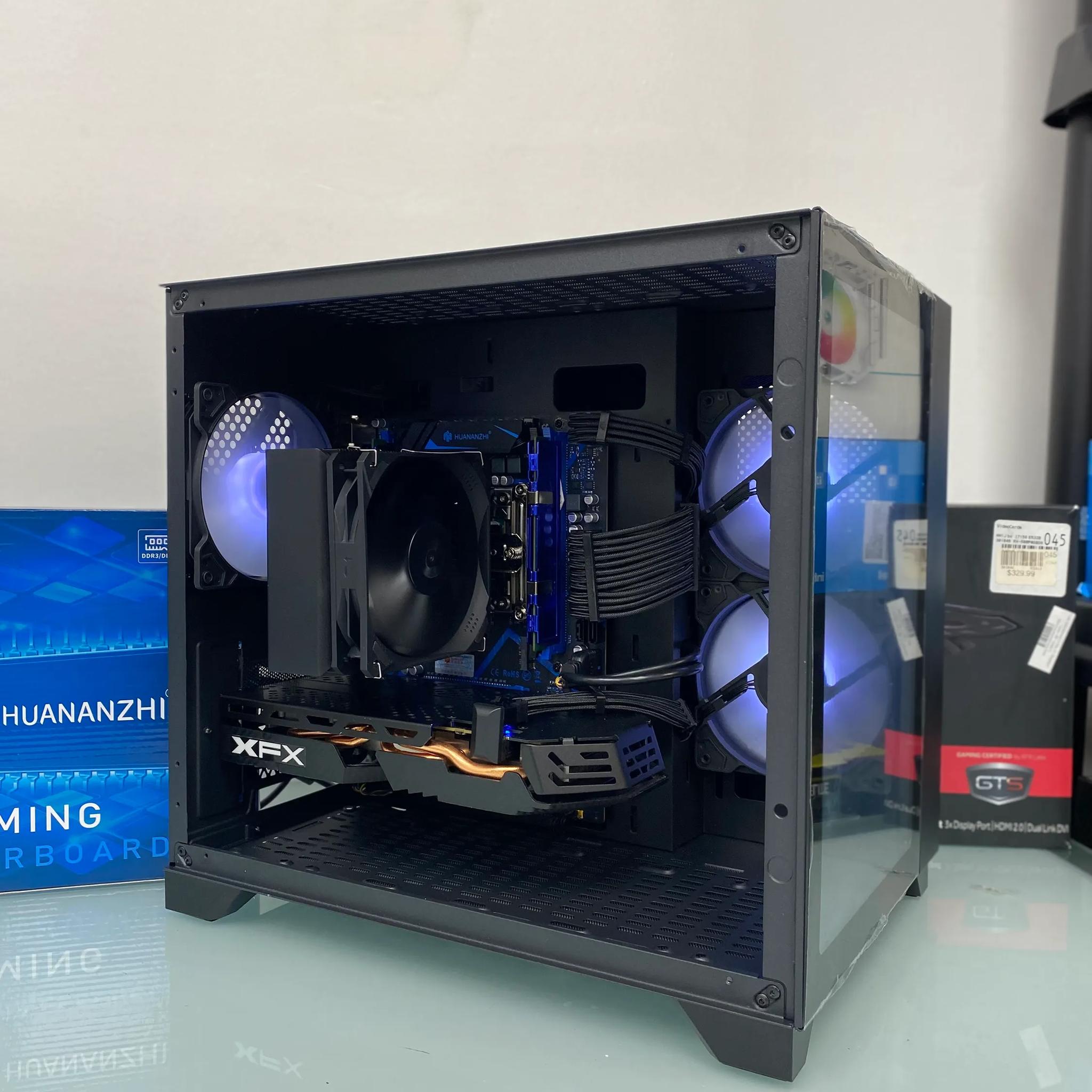 Xeon E5-2670 v3 12C/24T / XFX RX 580 8GB / 32GB DDR4/ 512 GB