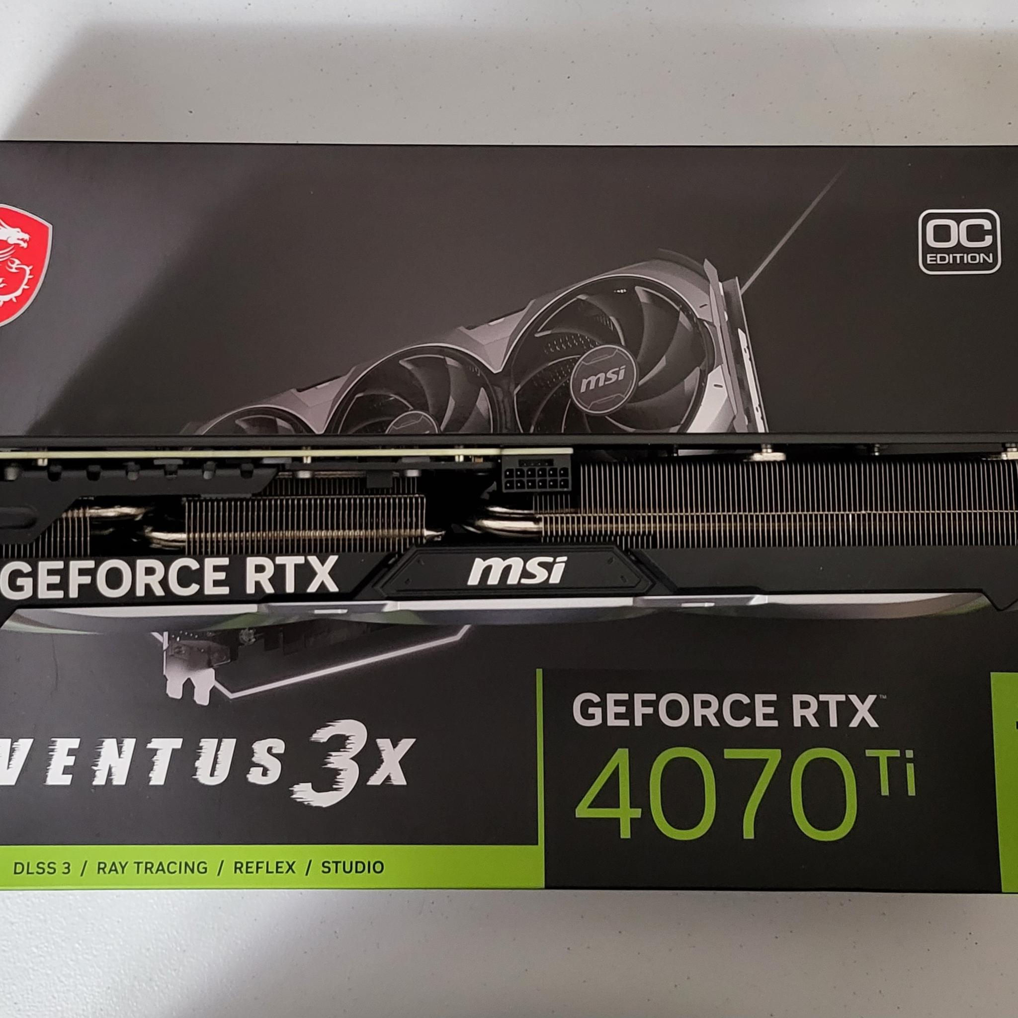 MSI Ventus 3x RTX 4070ti