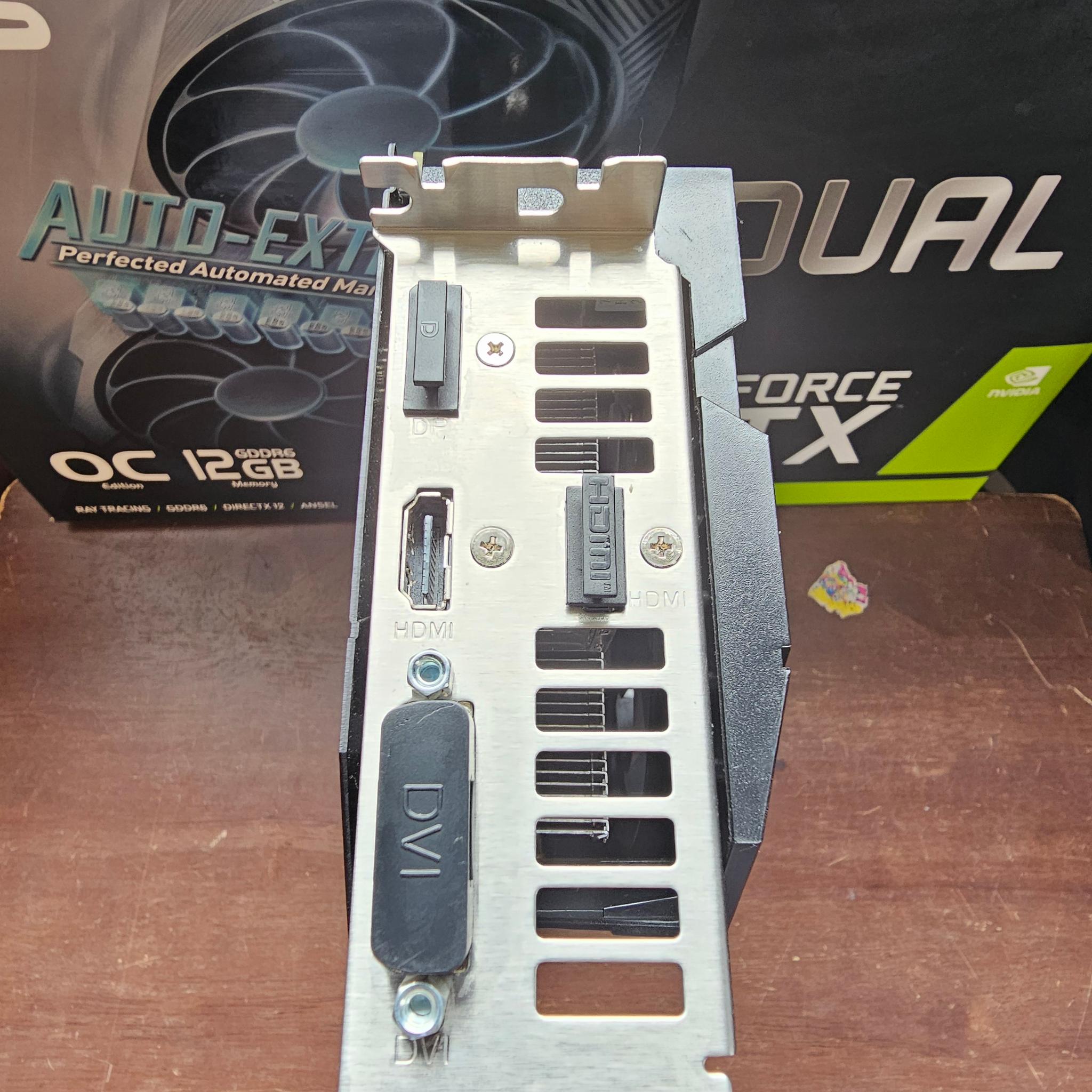 ASUS Dual GeForce RTX 2060 OC 12GB