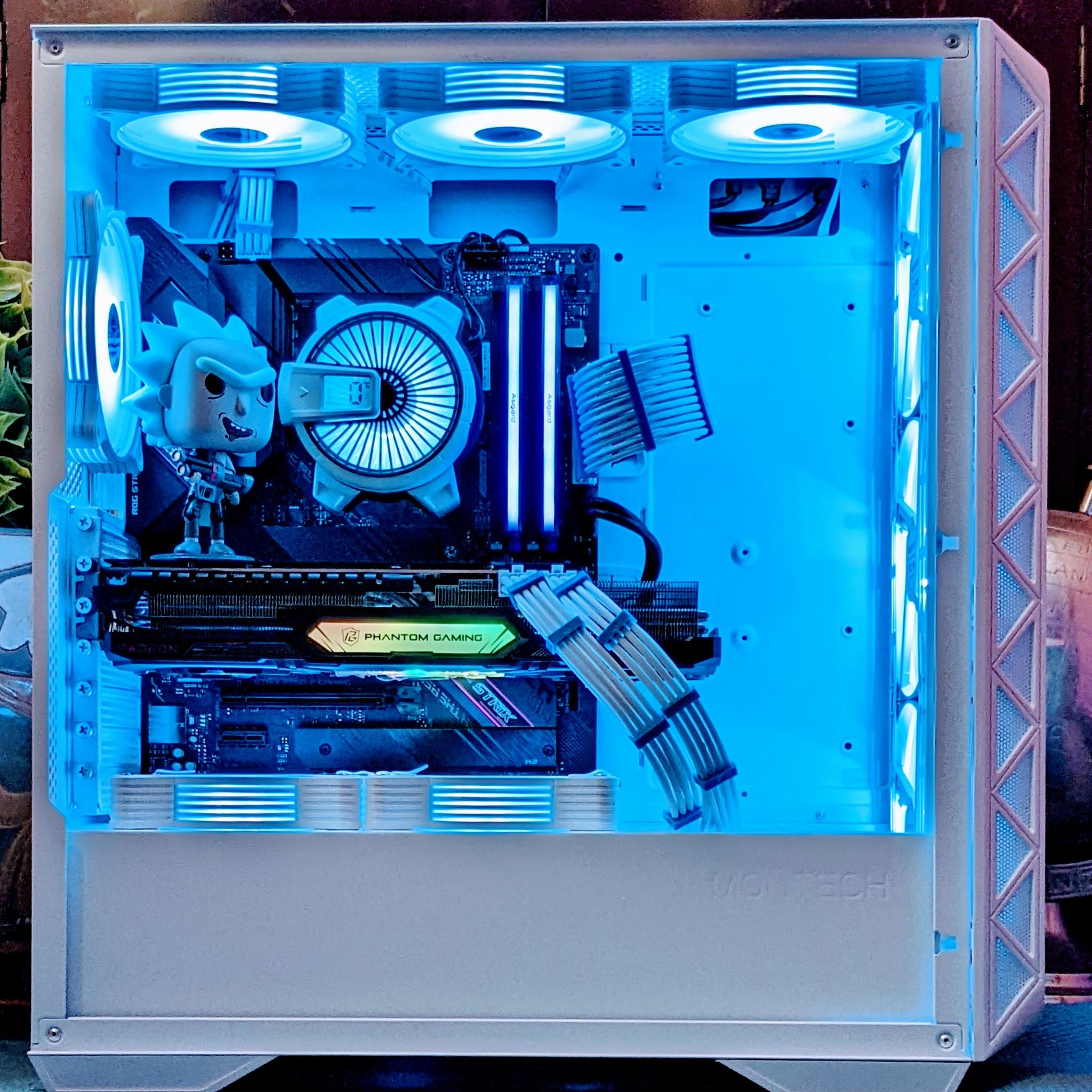 PRO Gaming PC | Weaponized Rick🧪| Ryzen 7 5700| RX 6800 16GB| 32GB DDR4| 2TB NVMe/SSD| Windows 11