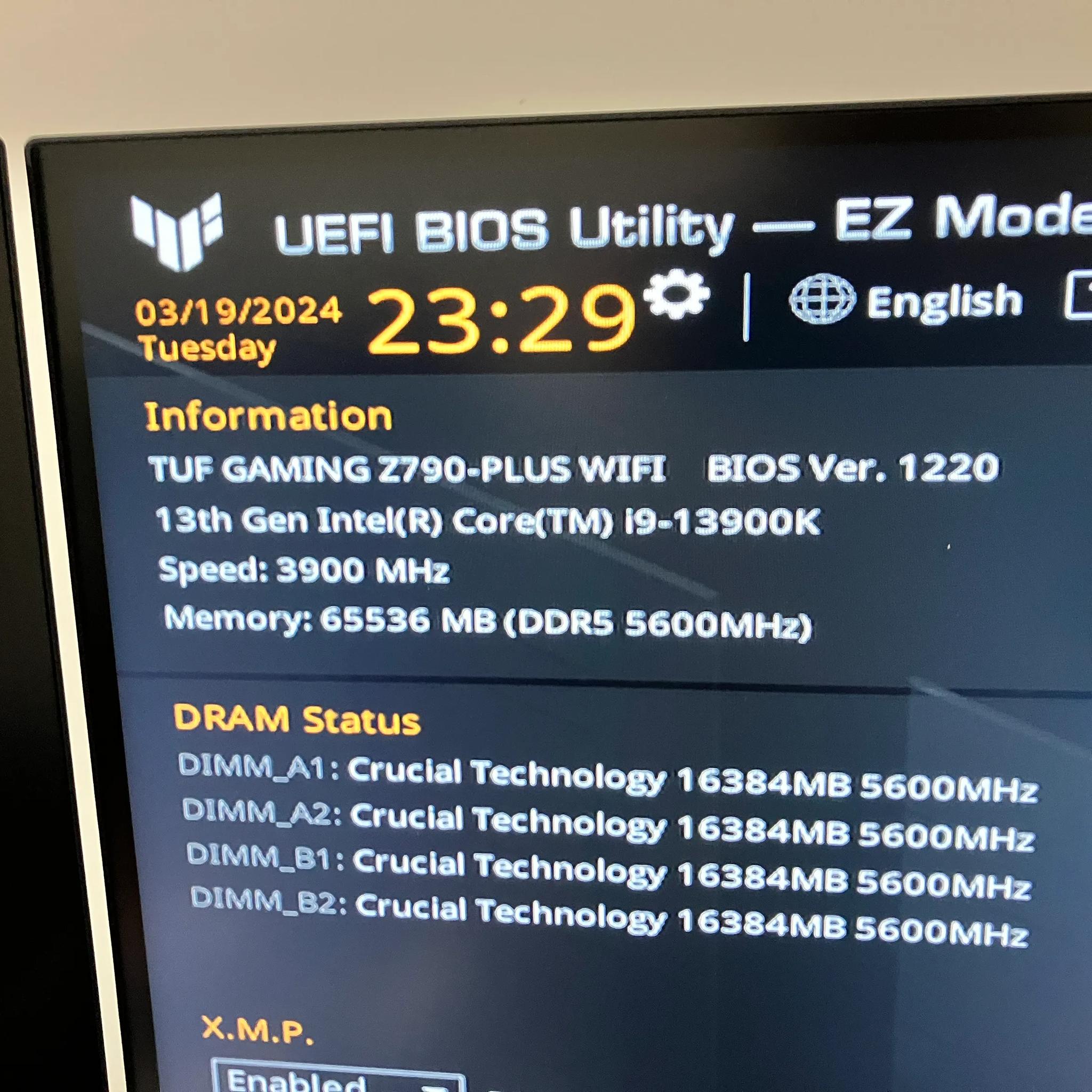 ASUS TUF Gaming Z790-Plus WiFi + CPU Contact Frame