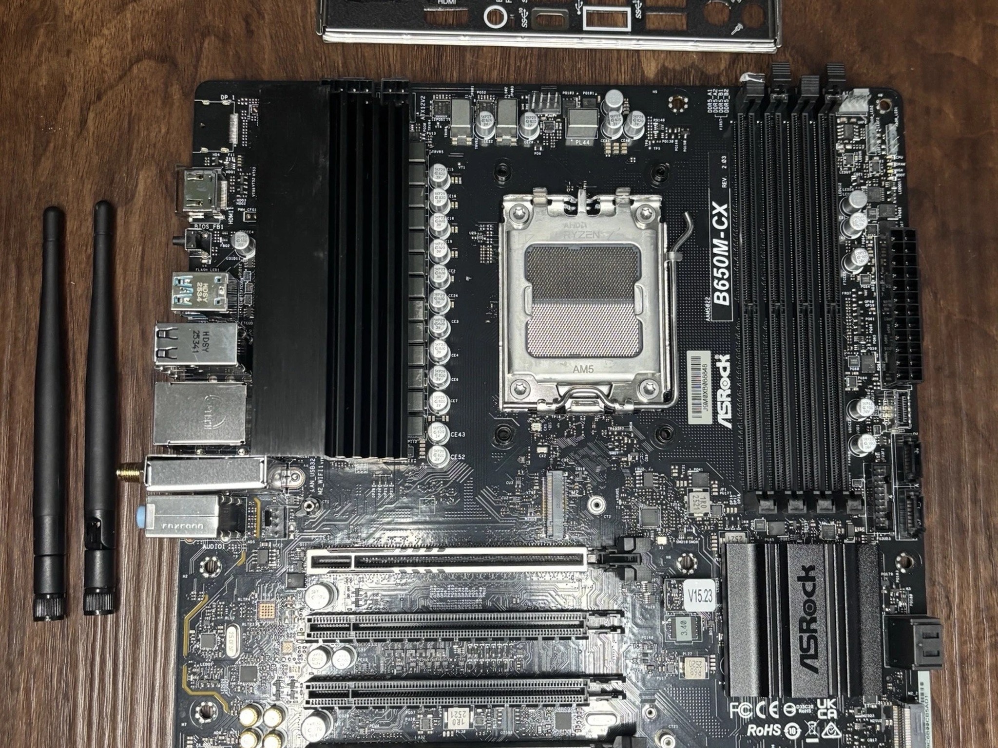 ASRock B650M-CX Micro ATX AM5 Motherboard